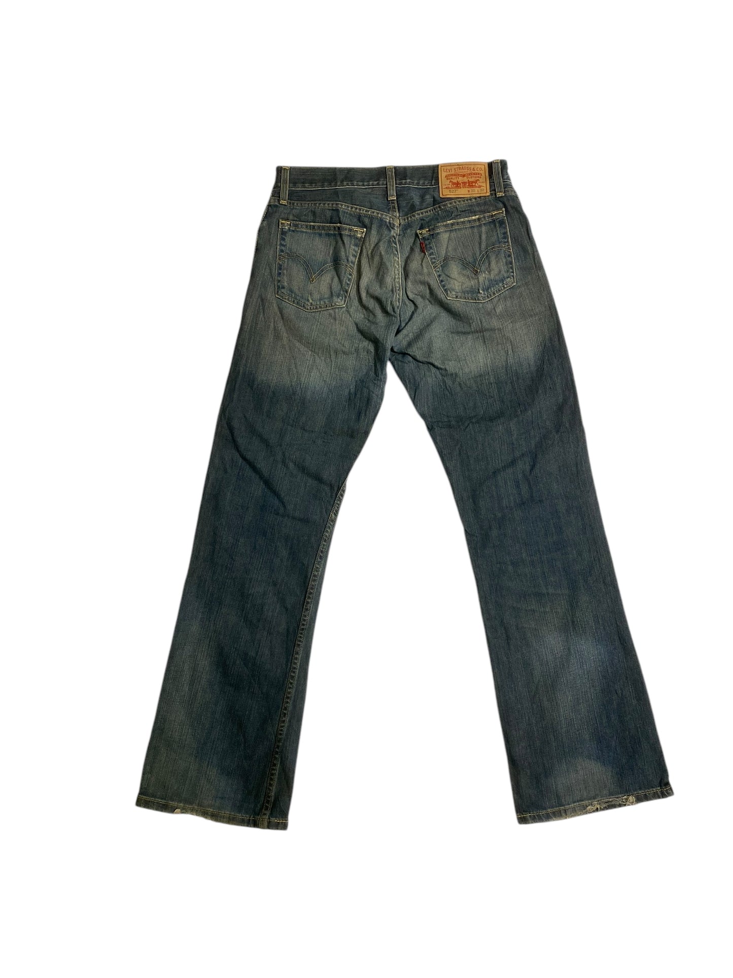 Levi’s low boot cut vintage denim jeans