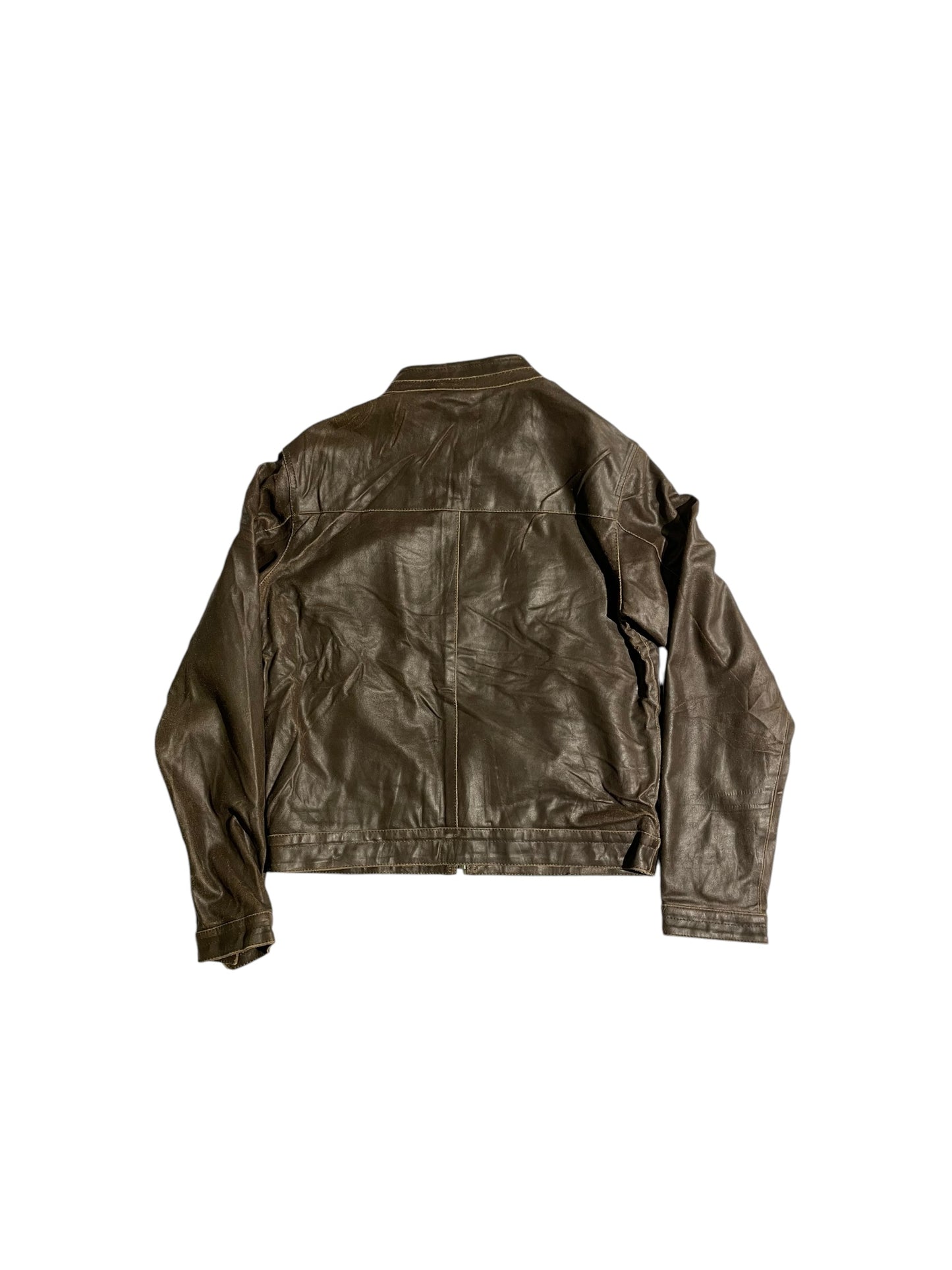 Project upgrade vintage leather jacket