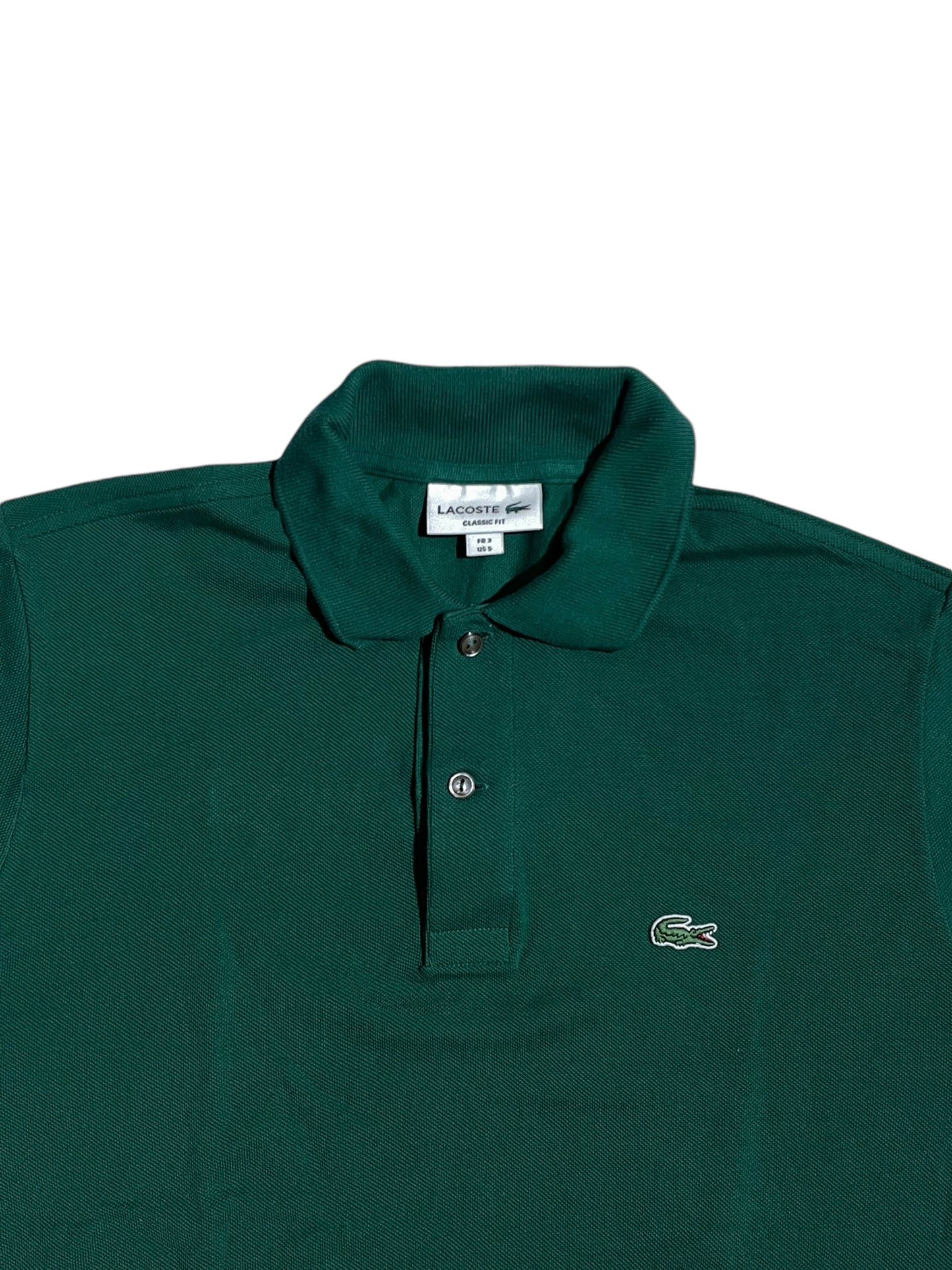 Lacoste green polo shirt