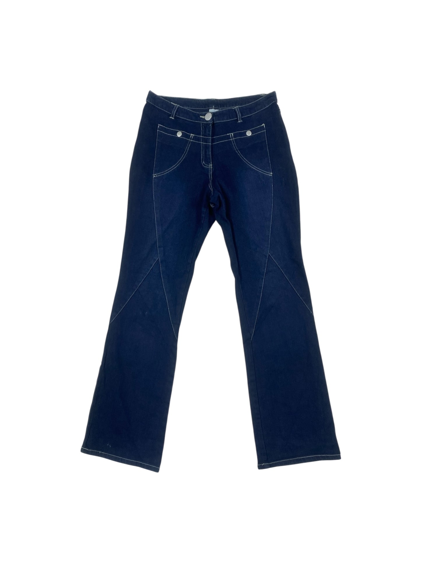 Blue motion bootcut vintage denim jeans