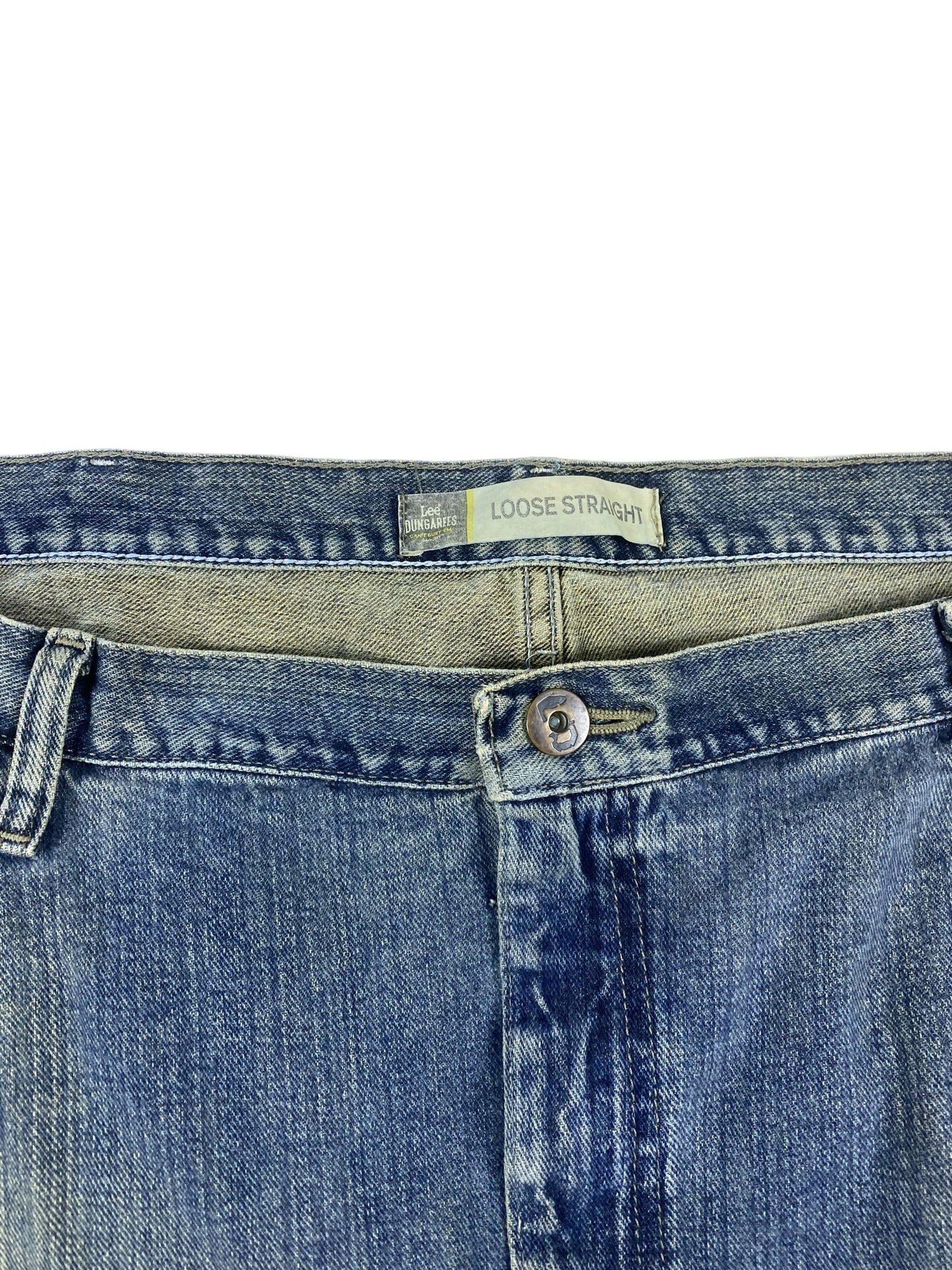 Lee Dungarees vintage baggy denim jeans