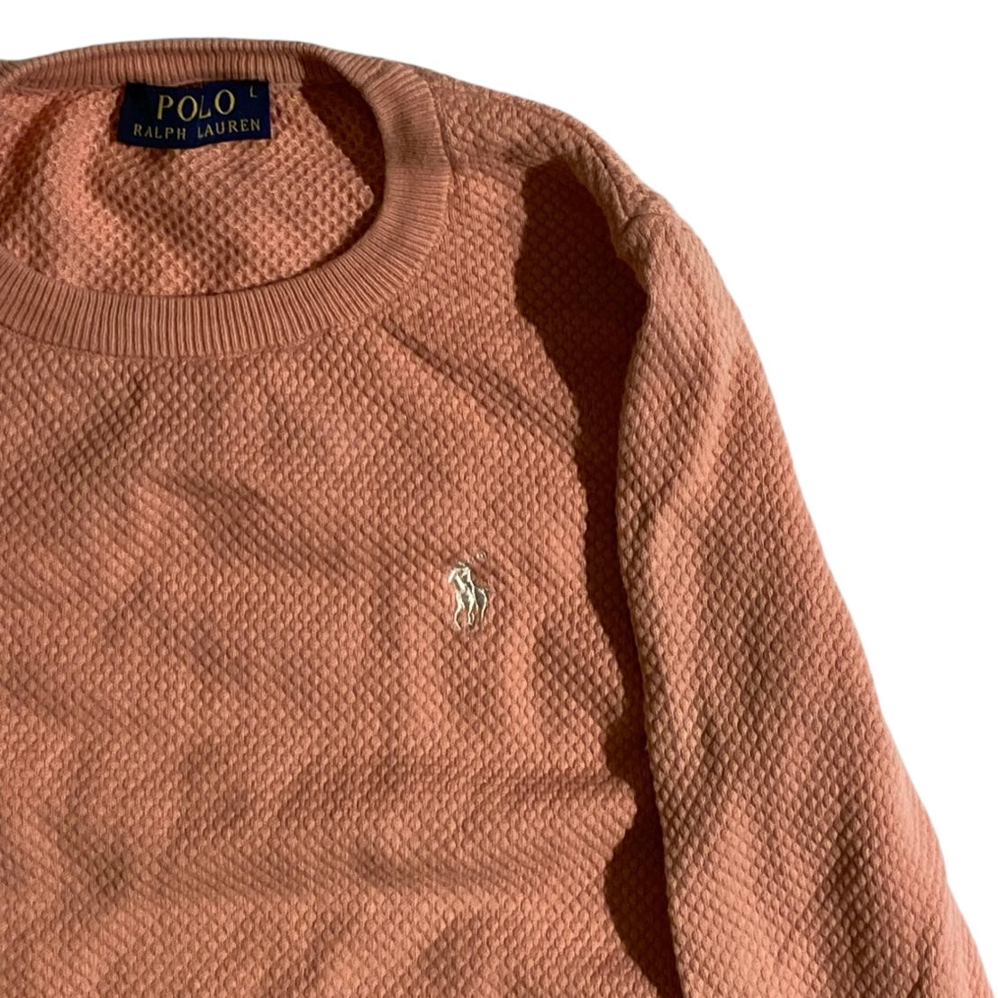 Polo Ralph Lauren pink knit sweater