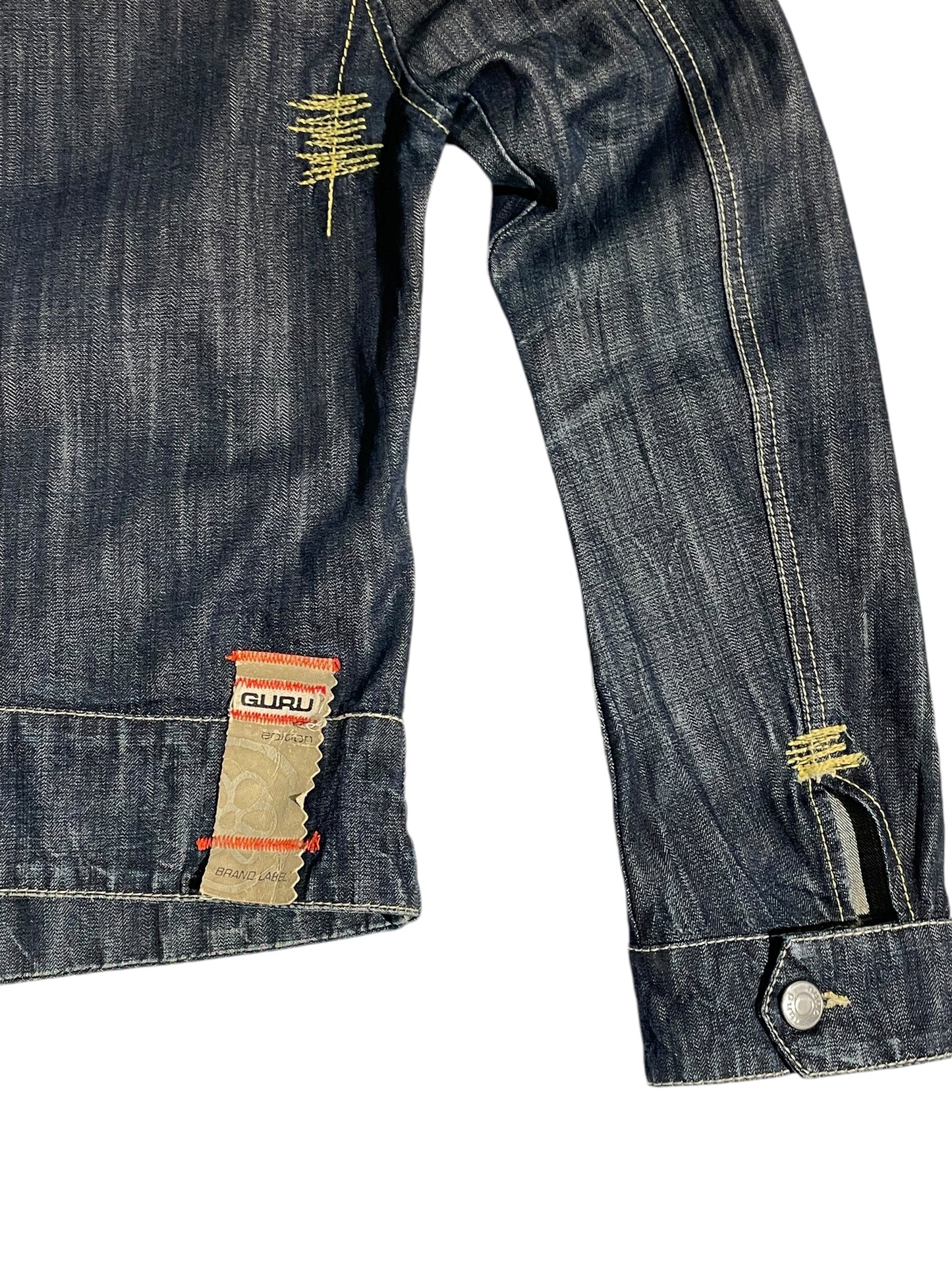 Guru LTD printed denim jacket