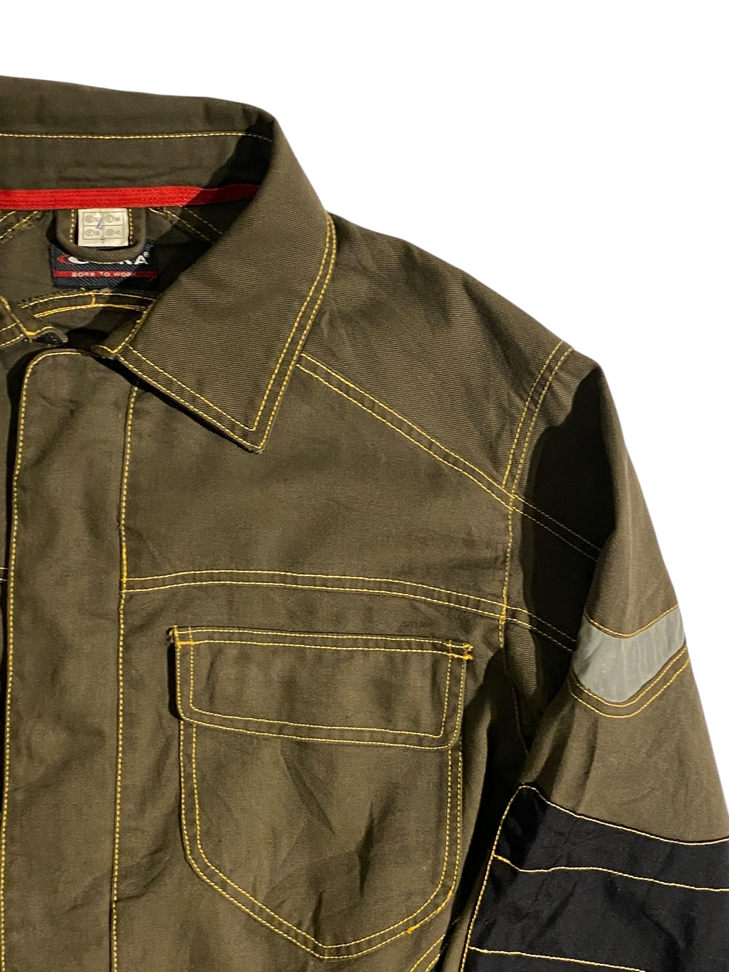 Cofra reflective workwear jacket