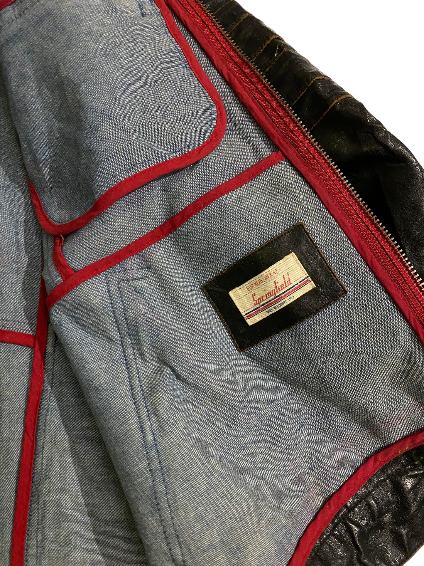 SPF motor-racing leather jacket