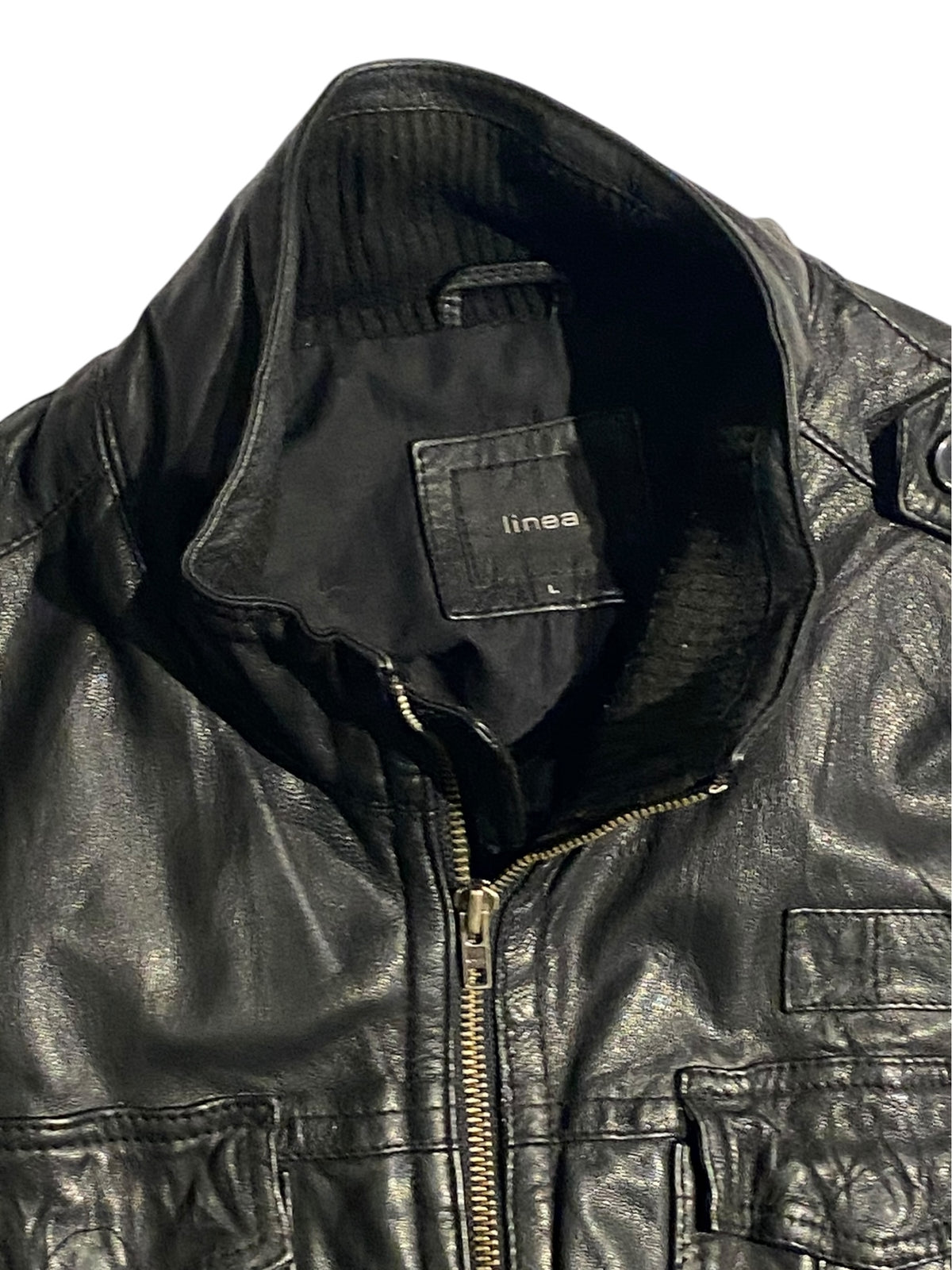 Linea Jacket Linea vintage leather jacket – Яetrospect