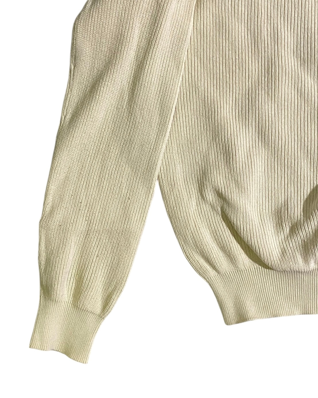 Zara heavy cream crewneck