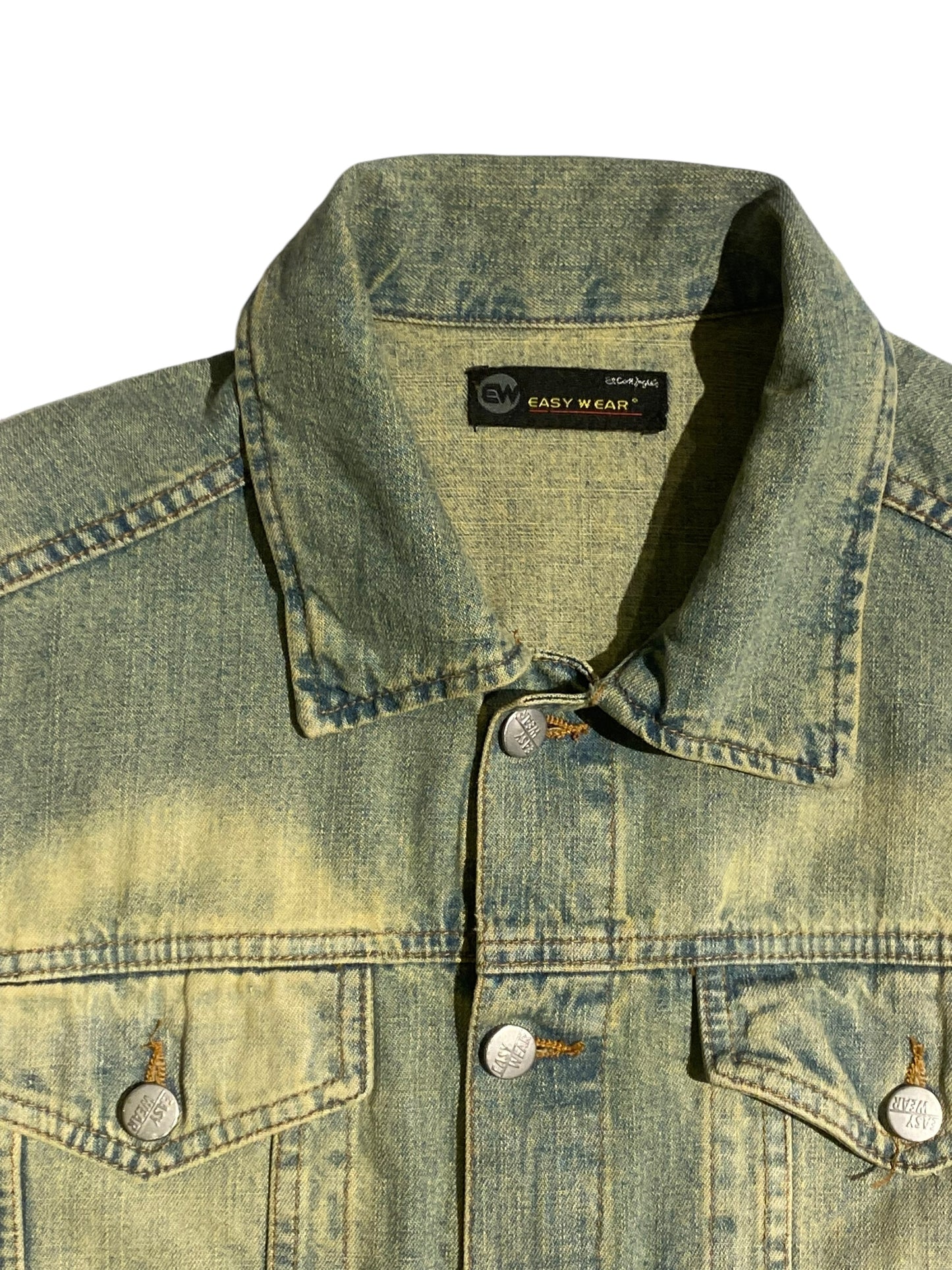 Easy wear washed denim jacket