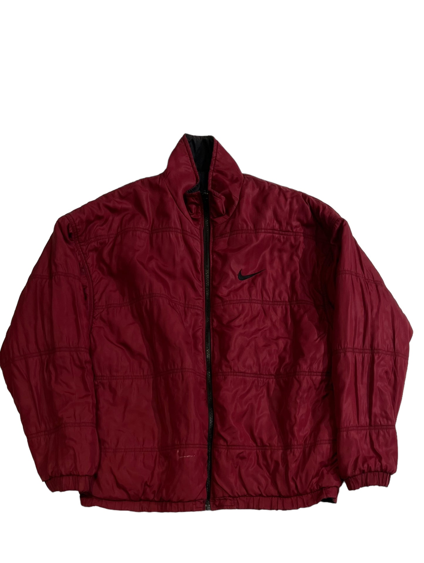 Nike reversible white tag bomber jacket
