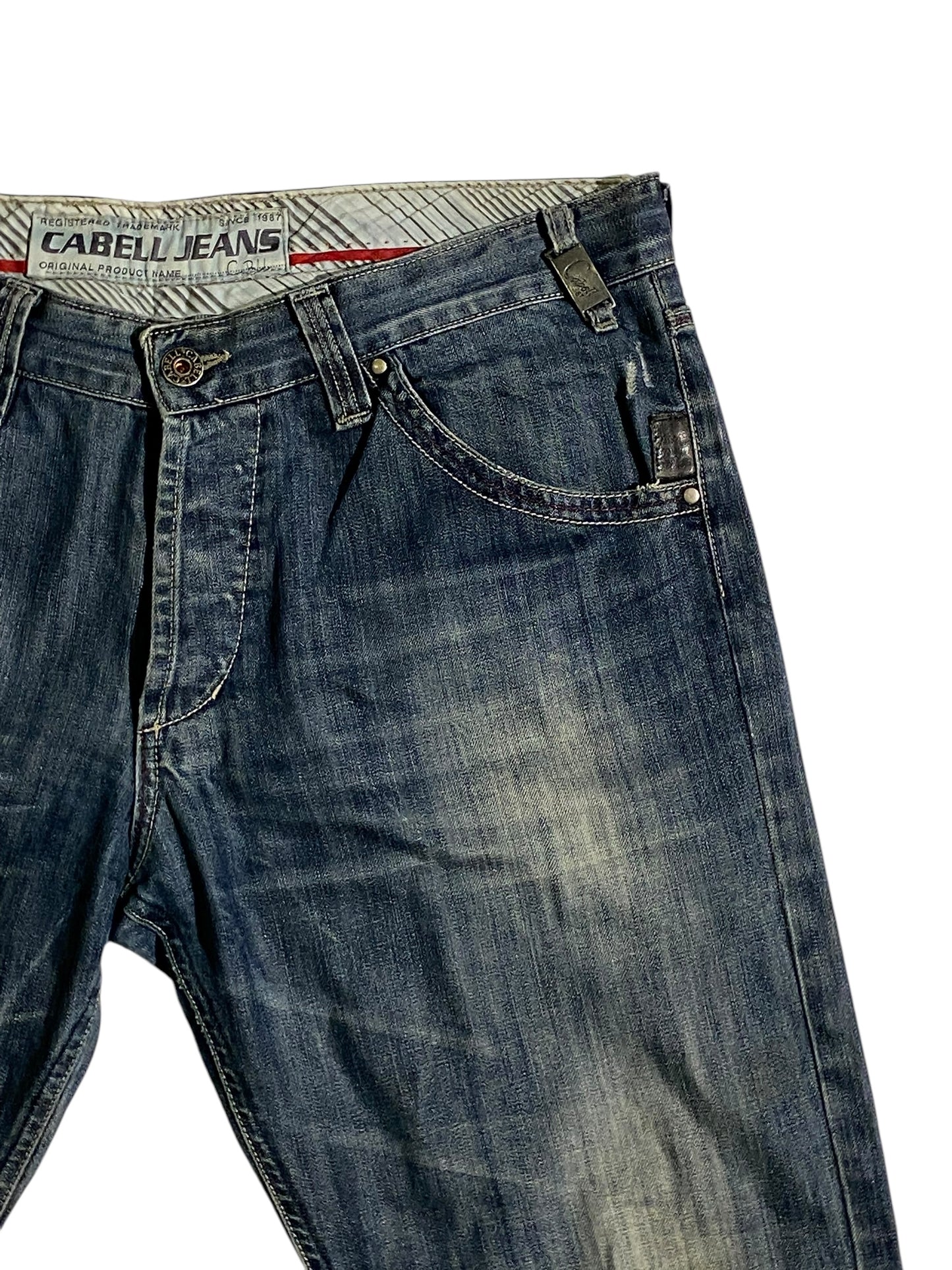 Cabell wide leg denim jeans