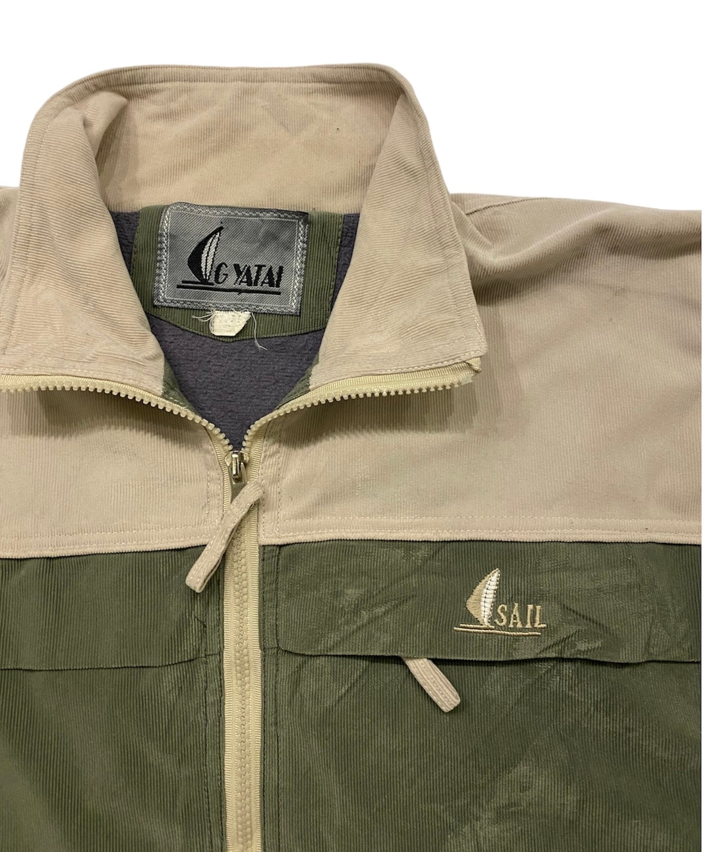 G-Yatai sail fleeced jacket