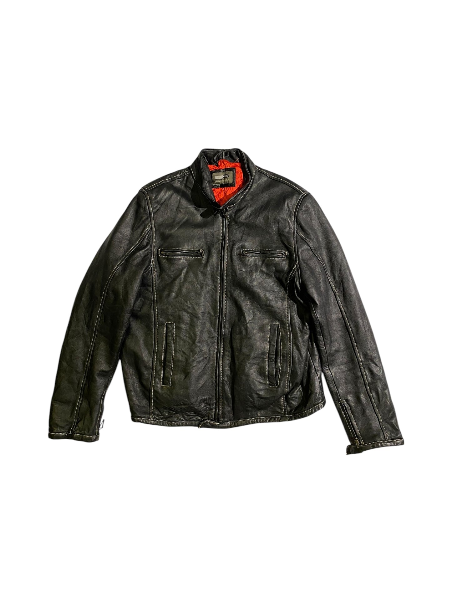 Aviatrix racing leather jacket