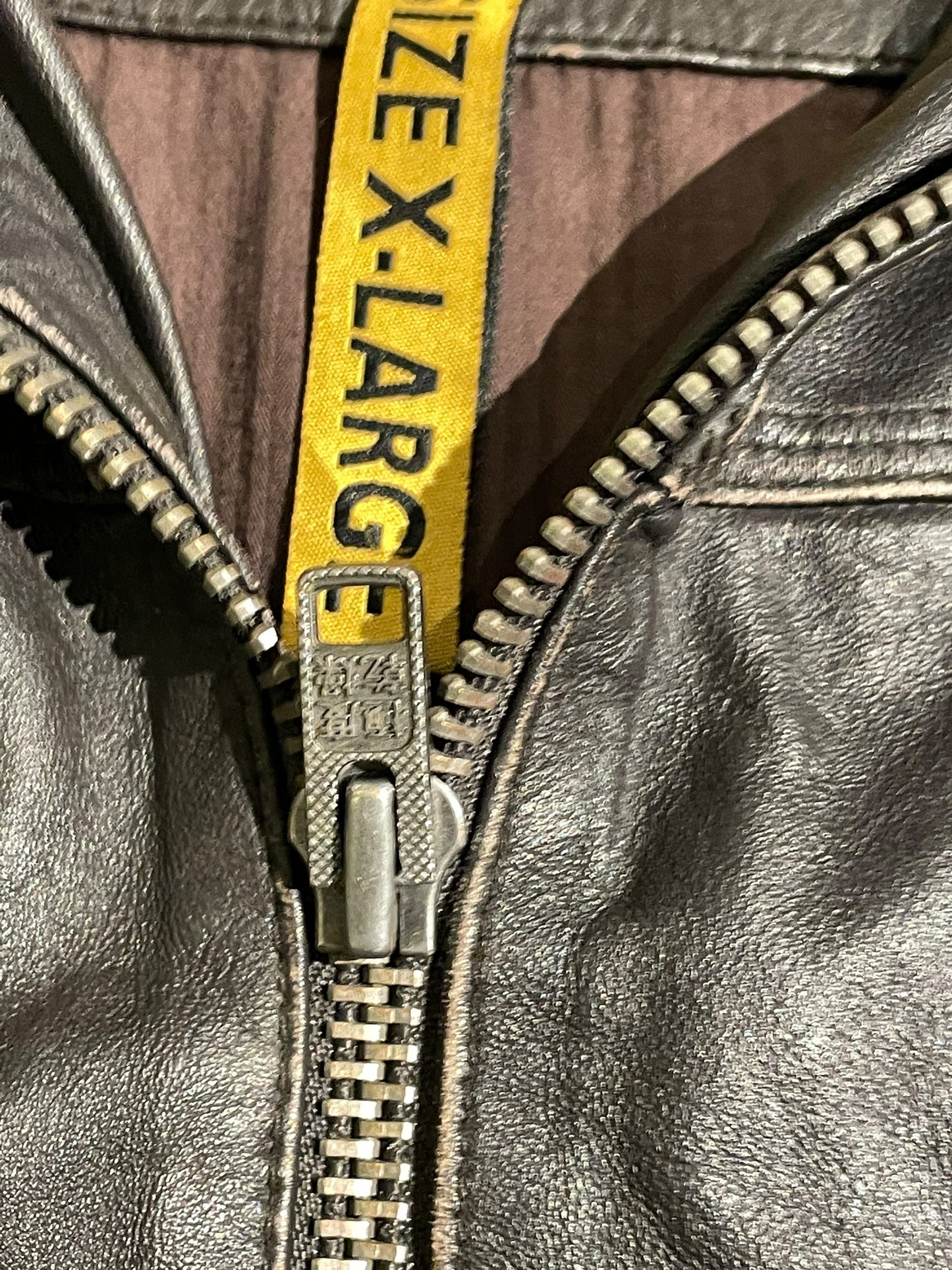Superdry vintage leather jacket