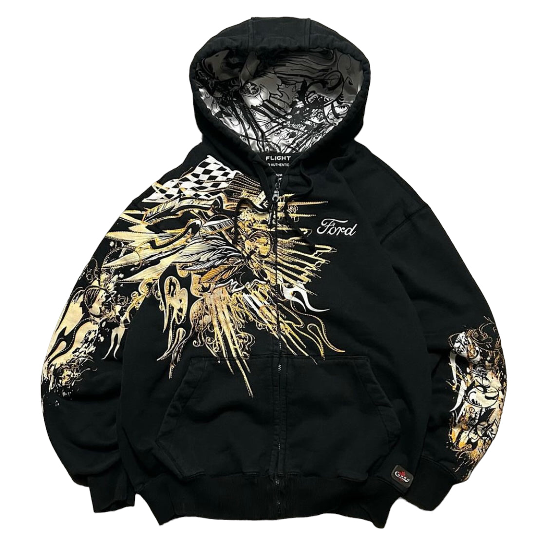 Ford y2k graphic zip up