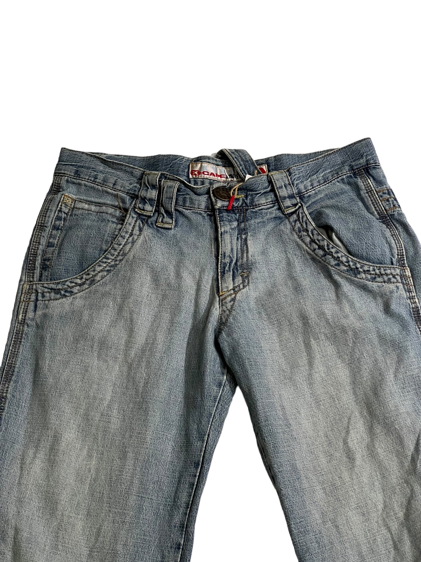 X-Cape big pocket baggy jeans