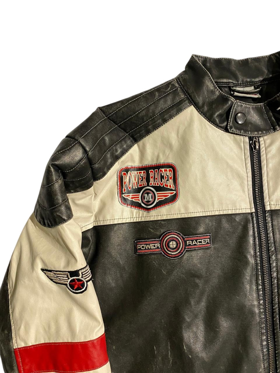 Redmax grand prix motorsport leather jacket