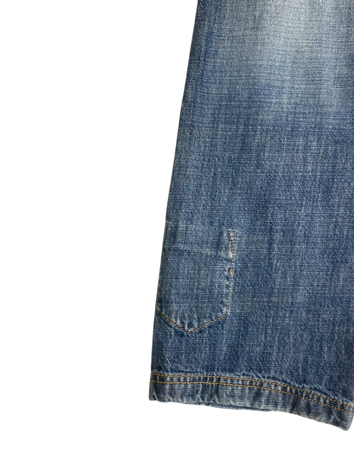 Dubster printed baggy jeans