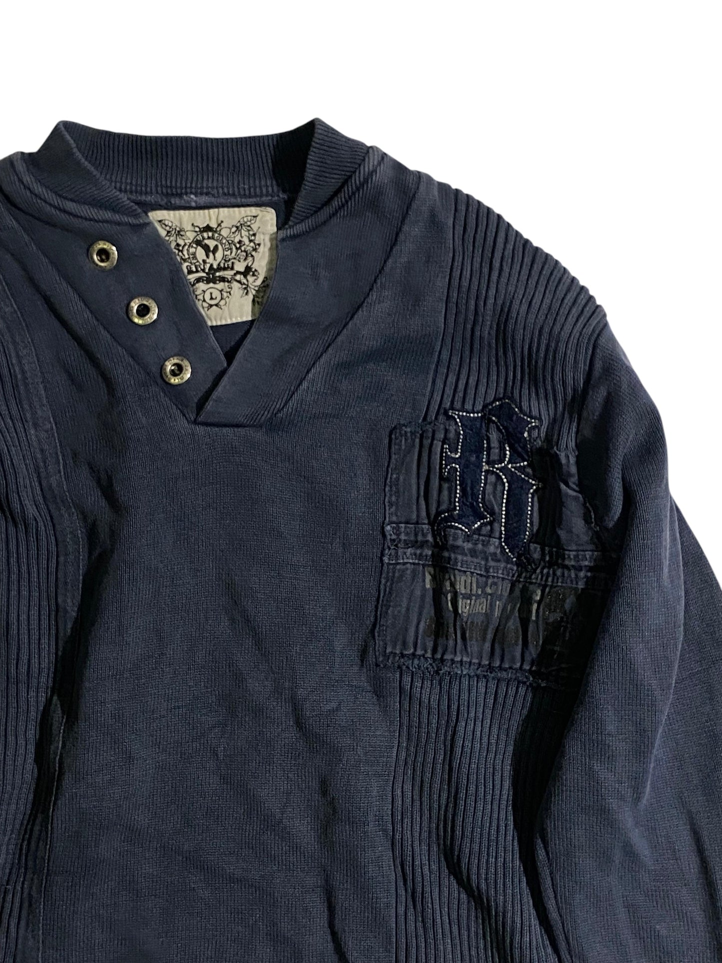 Rivaldi graphic y2k sweater