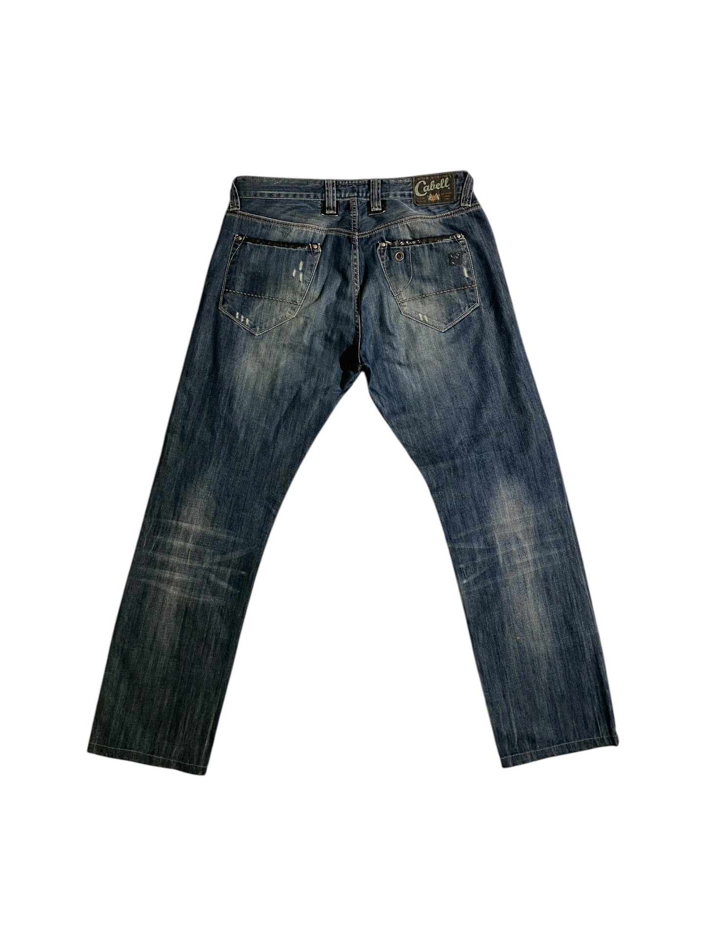 Cabell wide leg denim jeans