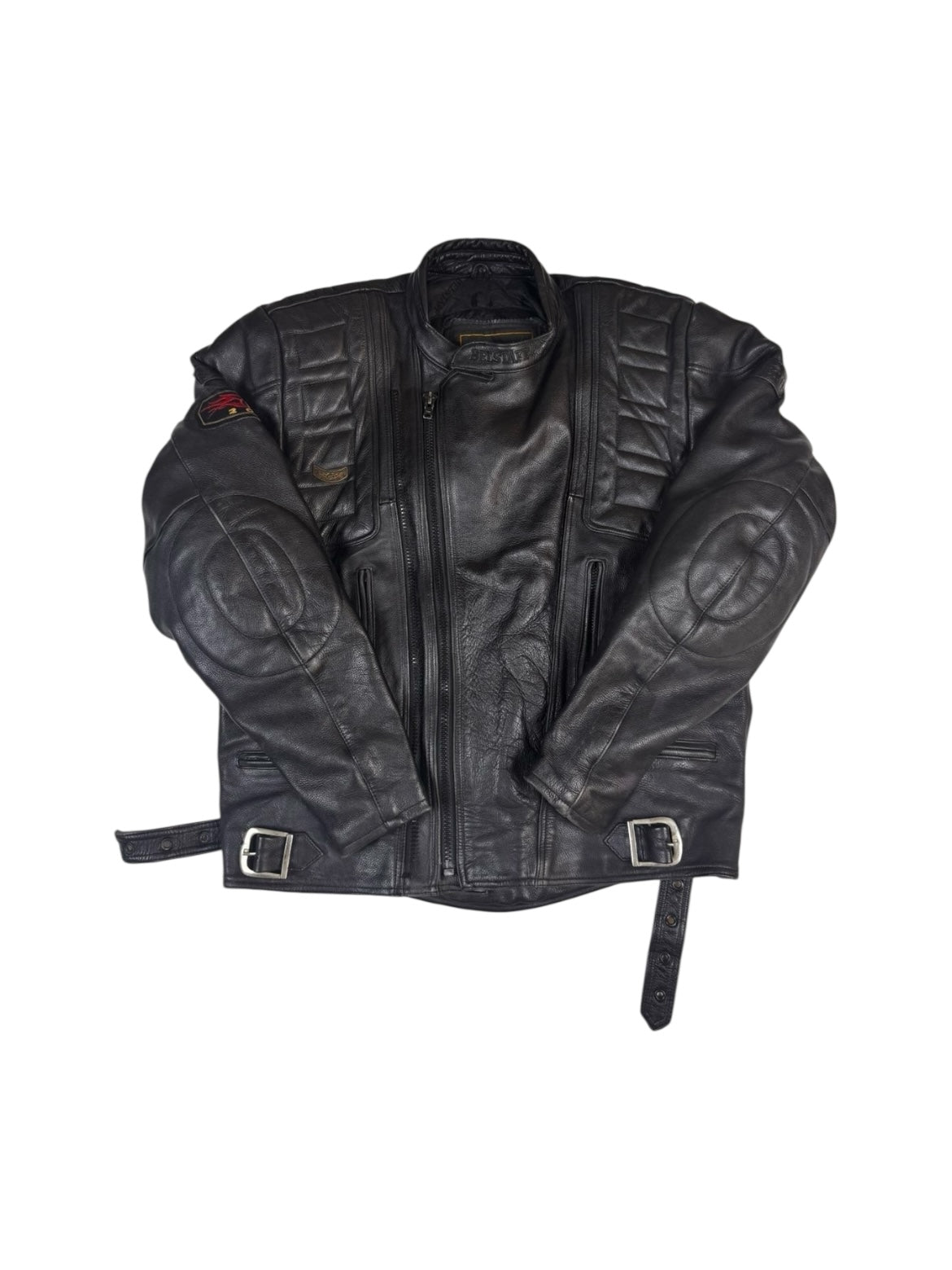 Belstaff bomber racing leather jacket (over 2.5kg)
