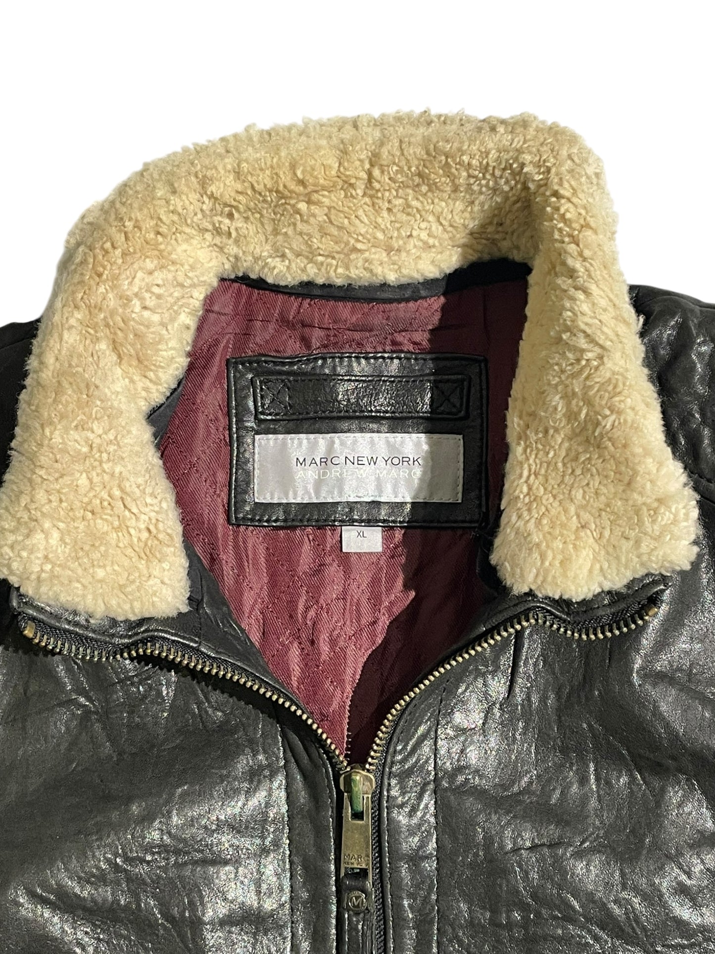 Marc new york leather jacket