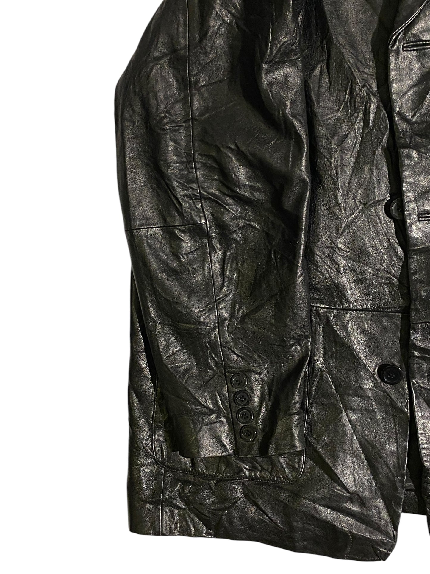 Pelle studio leather coat
