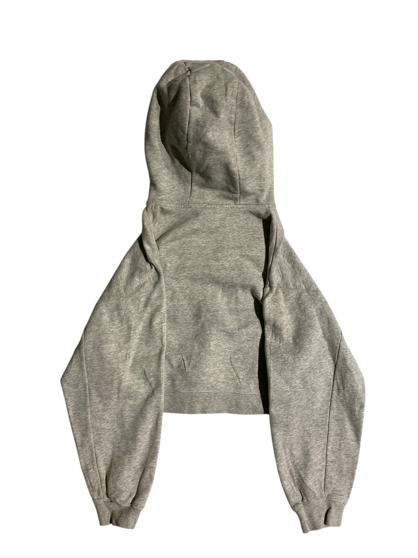 Stüssy cropped box logo hoodie