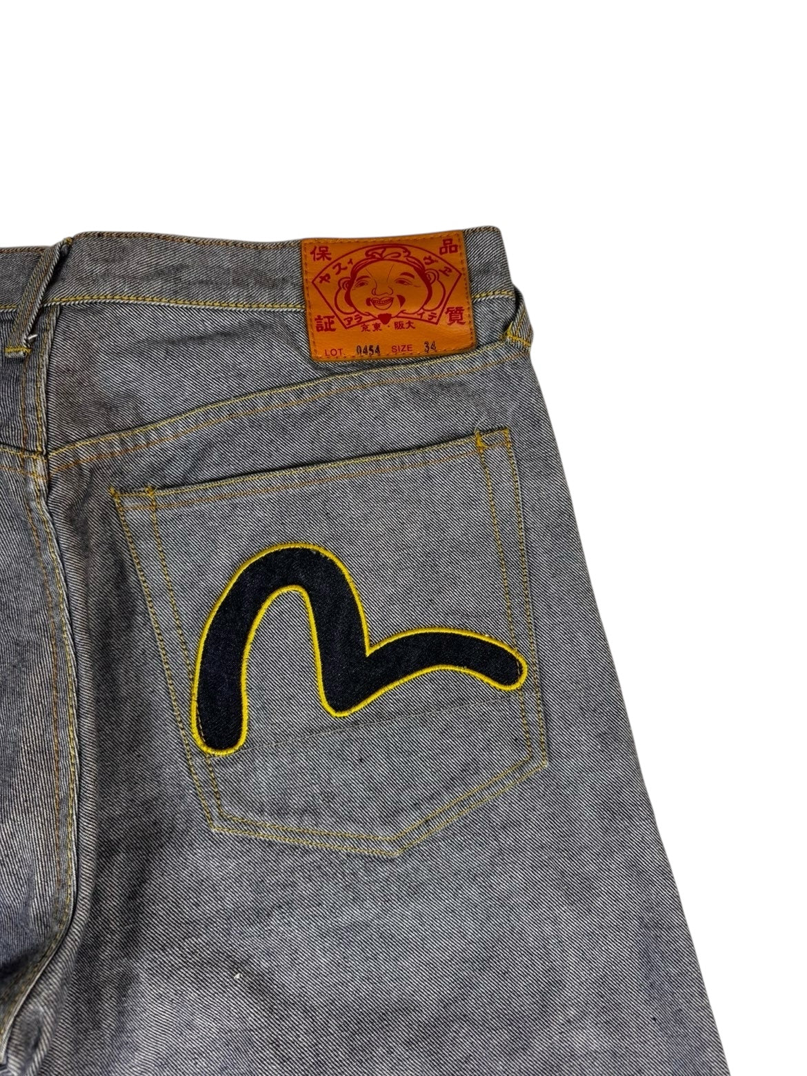Evisu raw japanese y2k pants