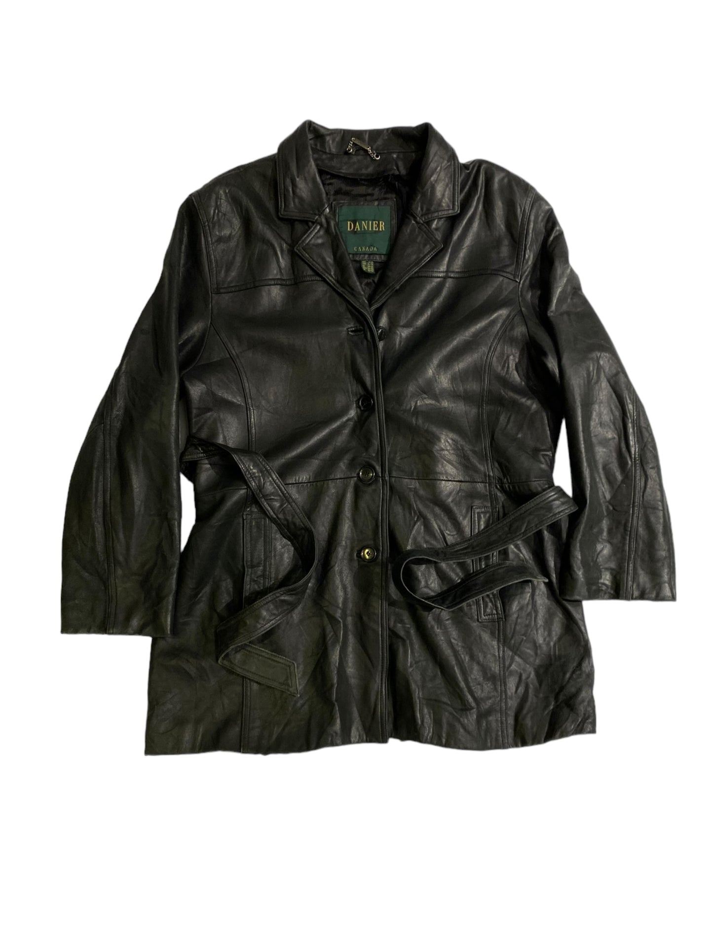 Danier Canada leather coat