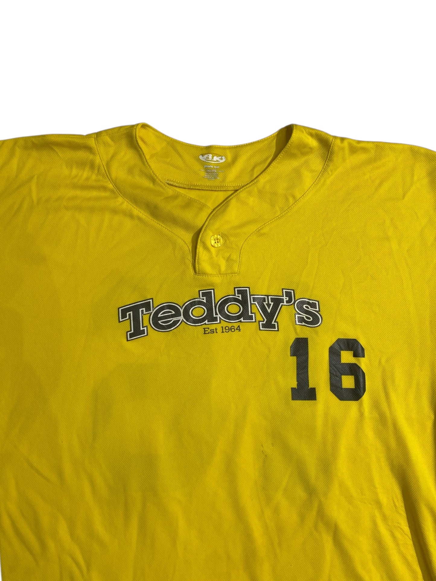 Teddy’s 16 jersey
