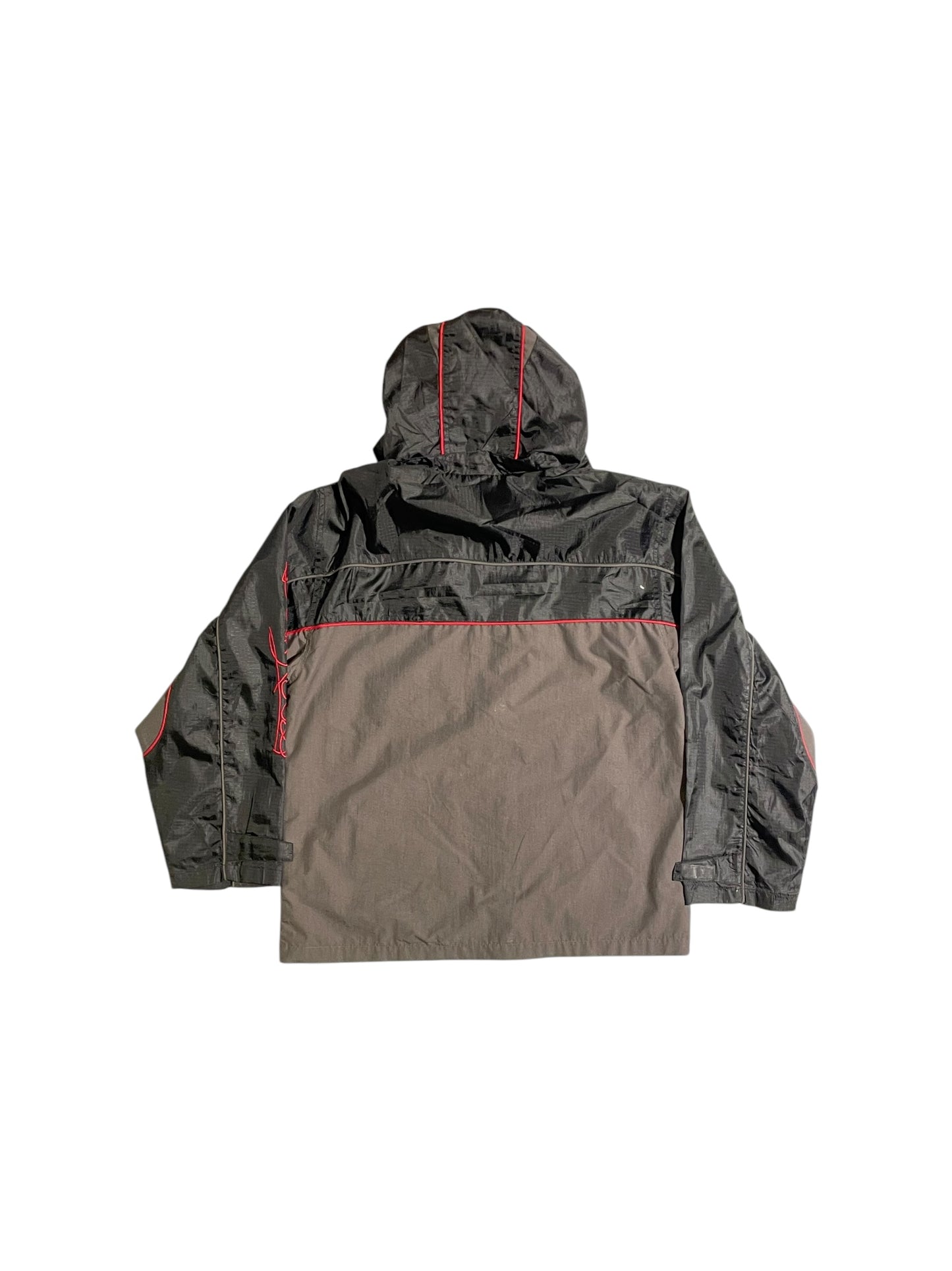 Here & there y2k embroidered windbreaker jacket