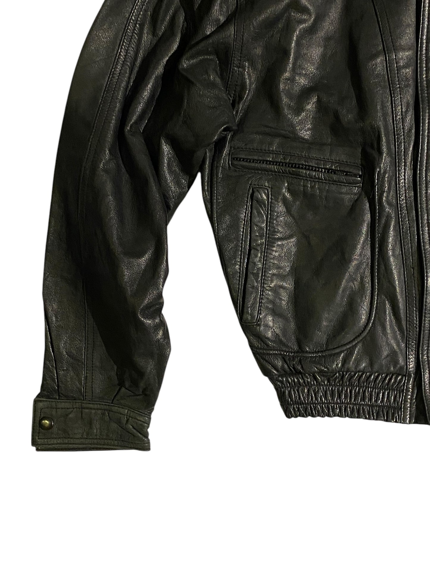 Charley’s vintage leather jacket