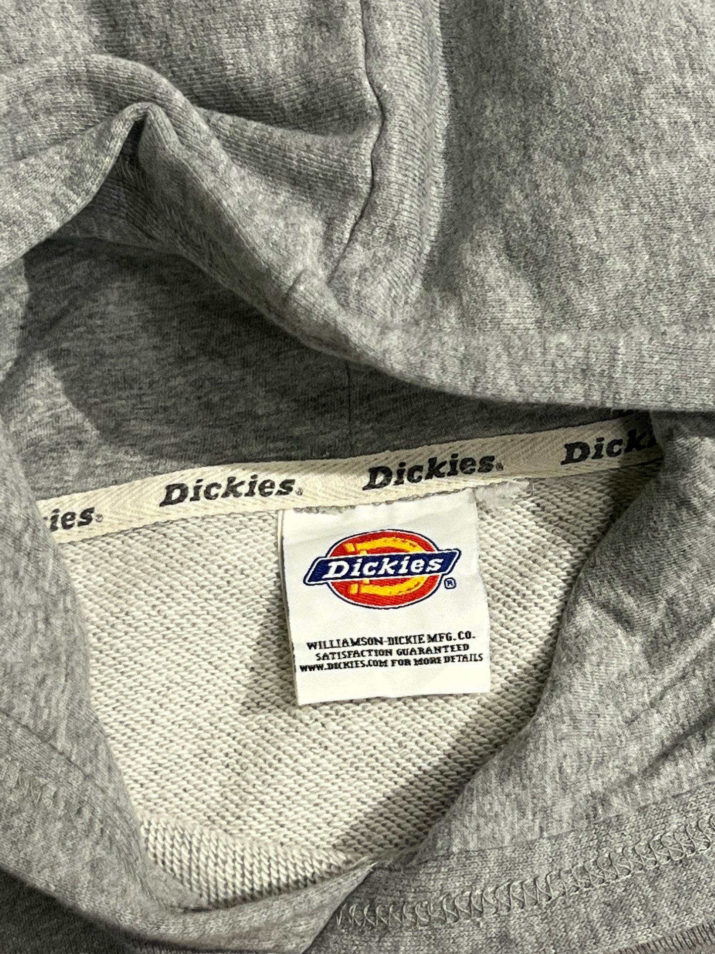 Dickies logo grey hoodie