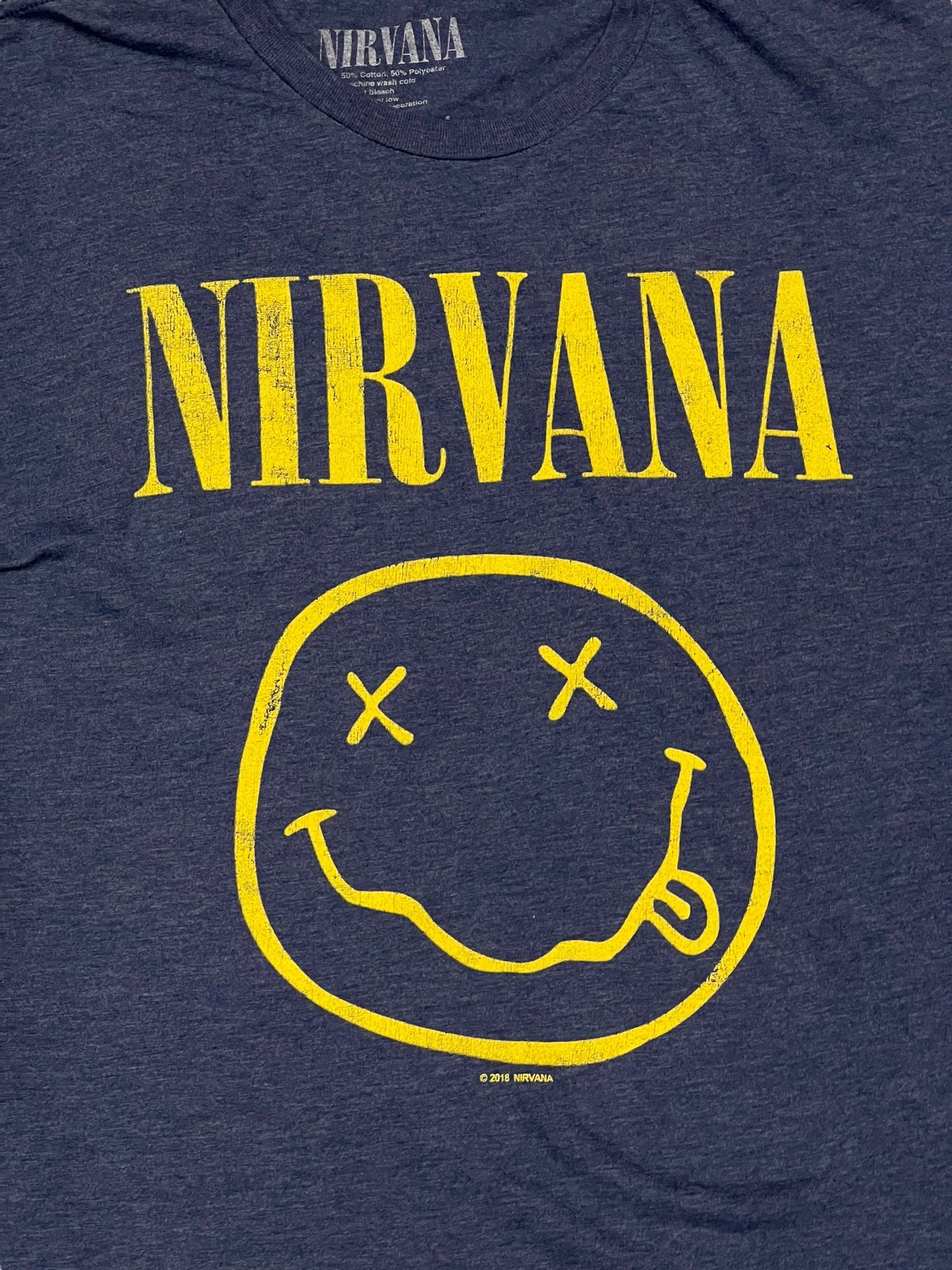 Nirvana band graphic tee