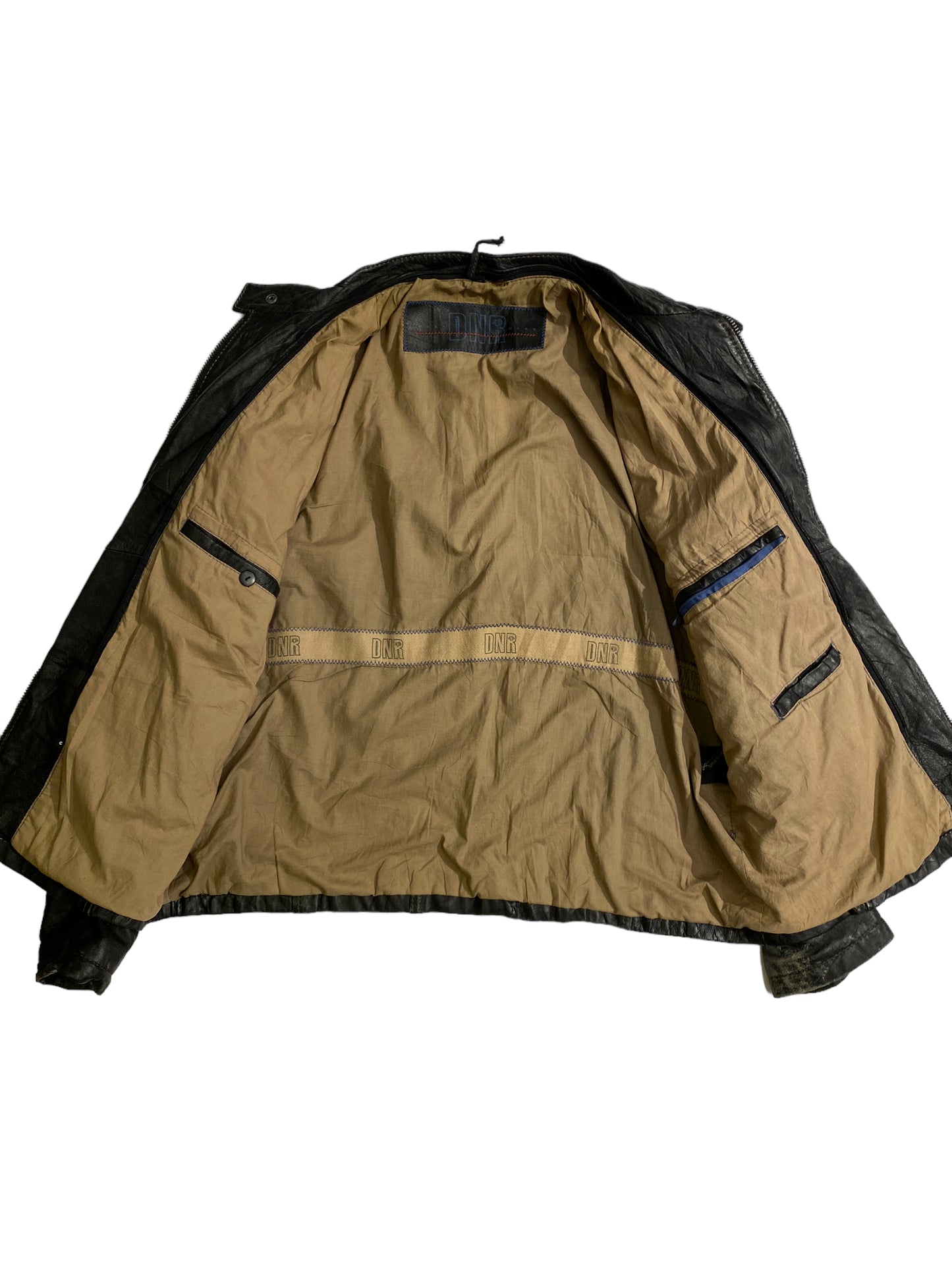 DNR motor leather jacket