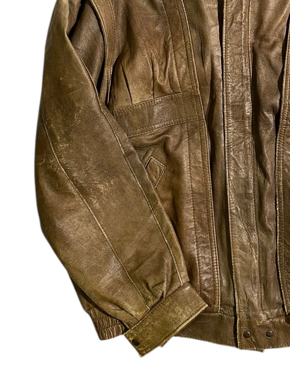 Bison LTD vintsge leather jacket