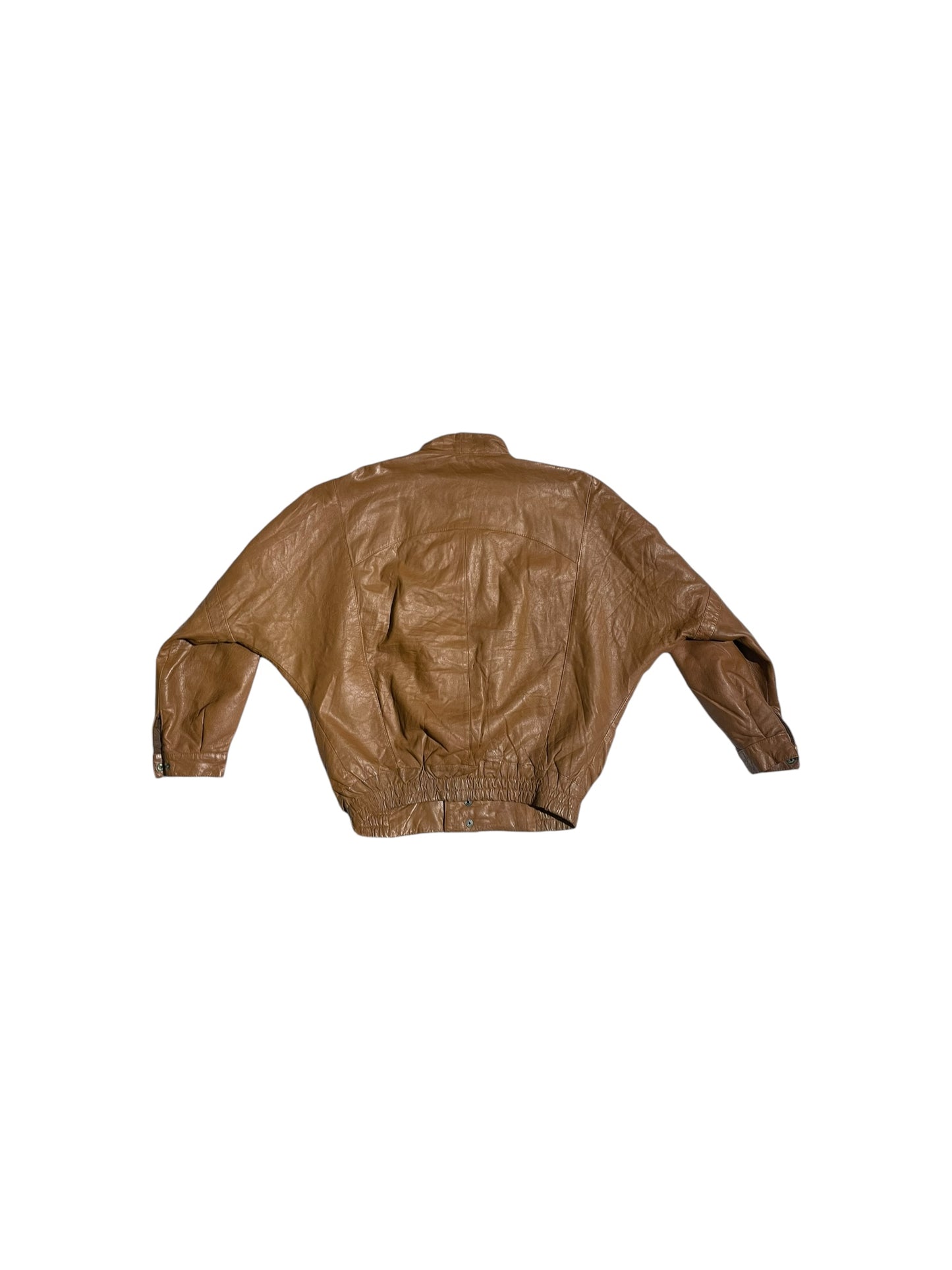 Vera Pelle brown Italian leather jacket