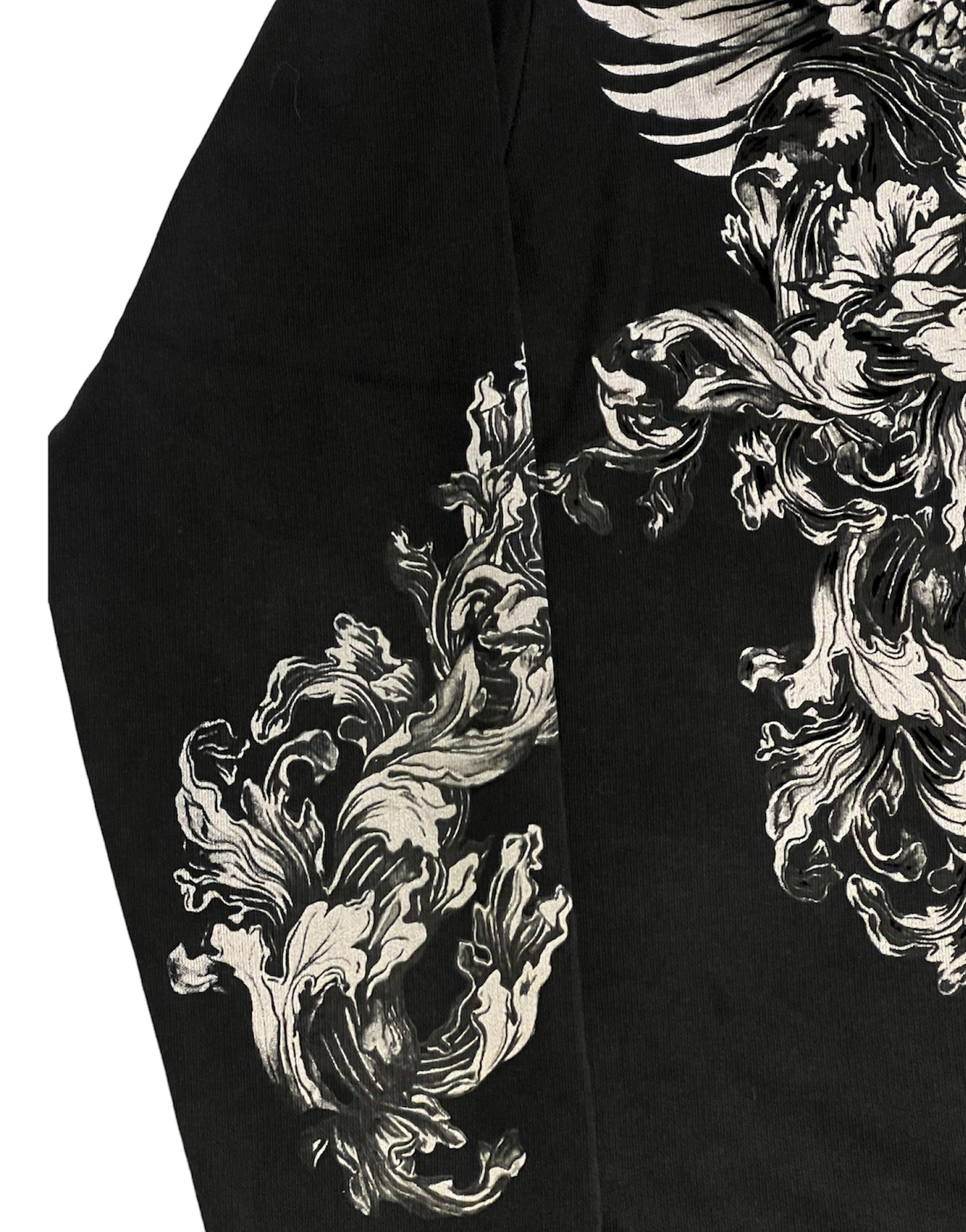 Zara skull graphic y2k crewneck