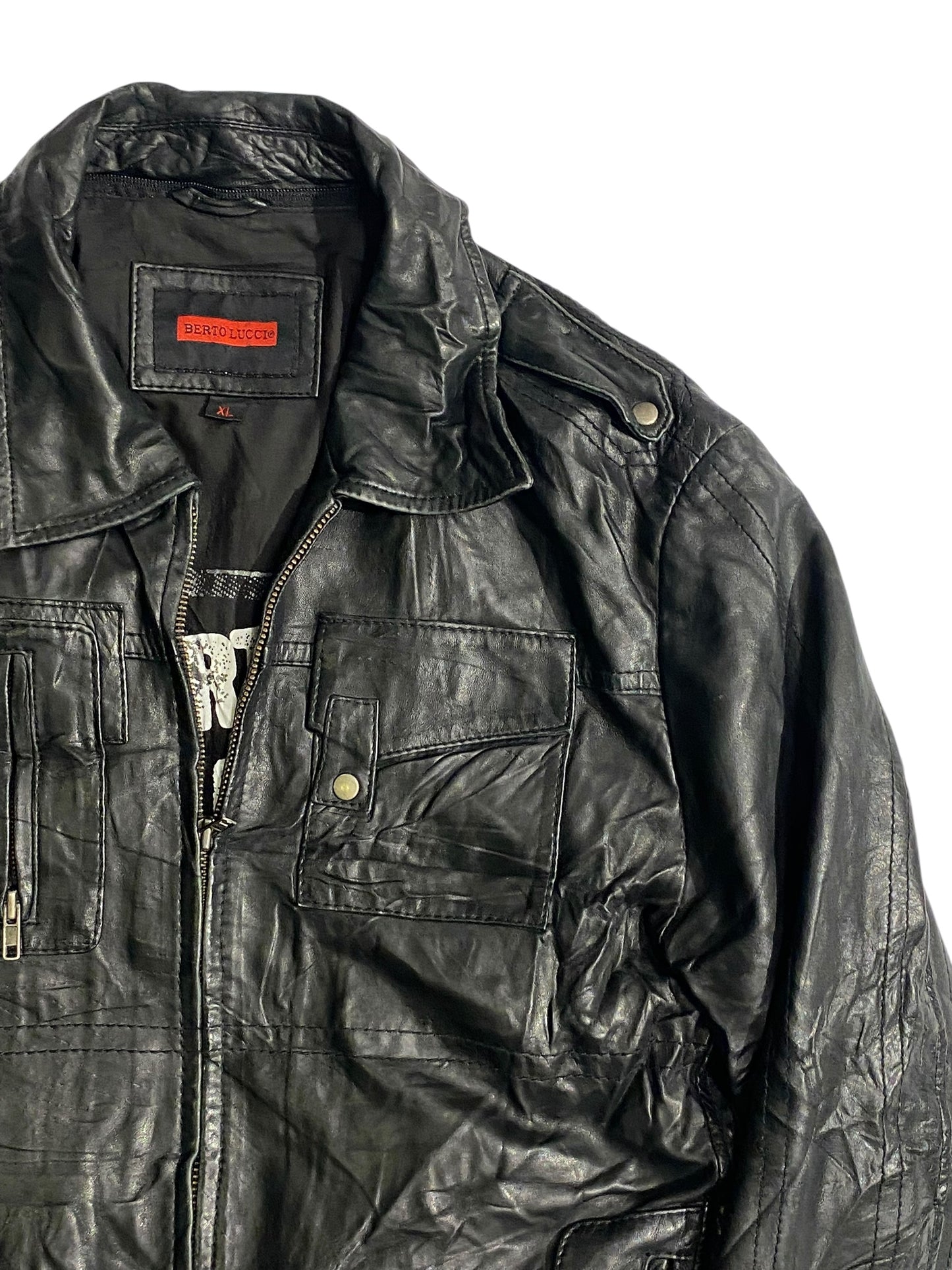 Berto Lucci leather jacket