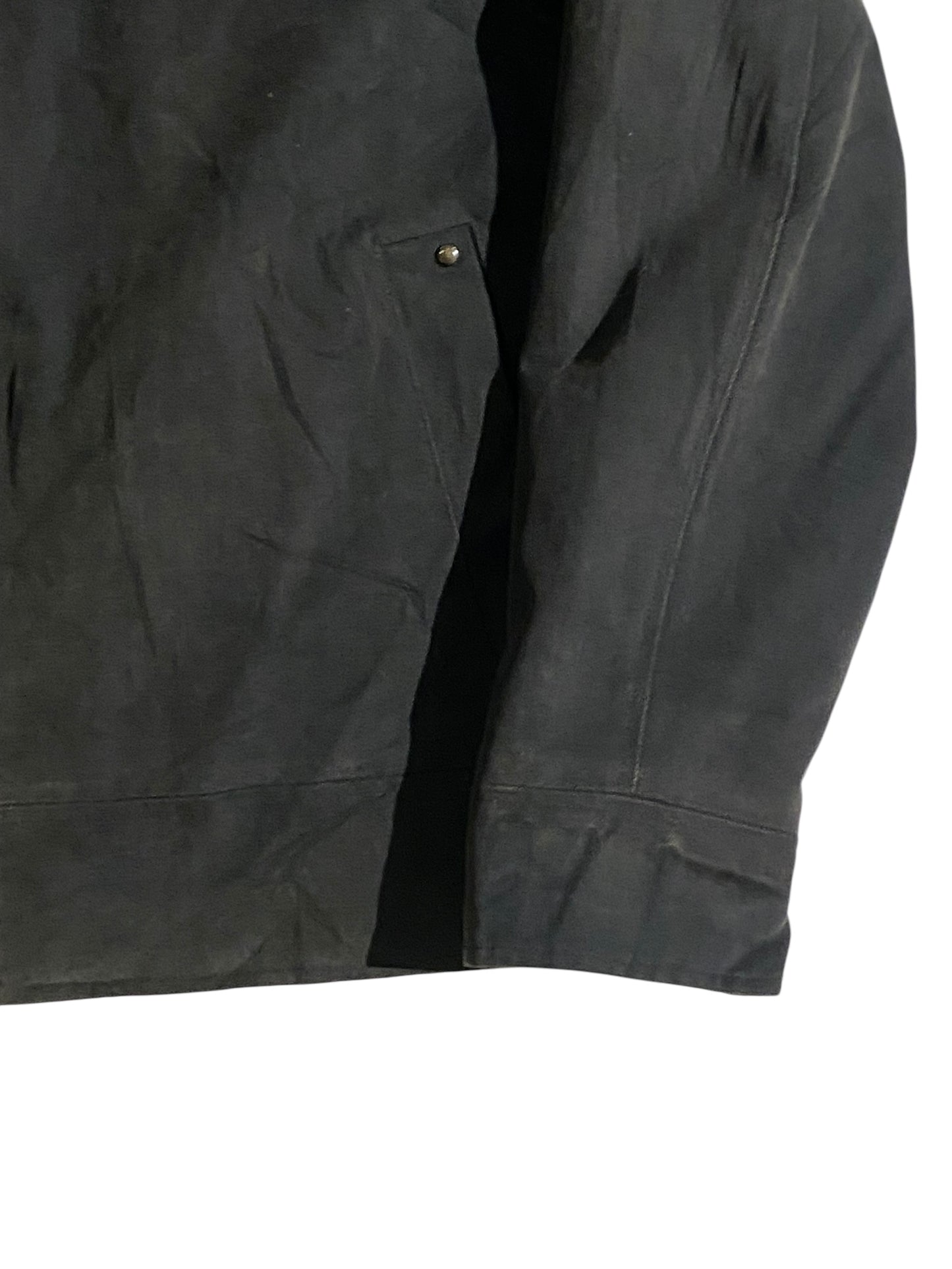 Vintage suede leather jacket