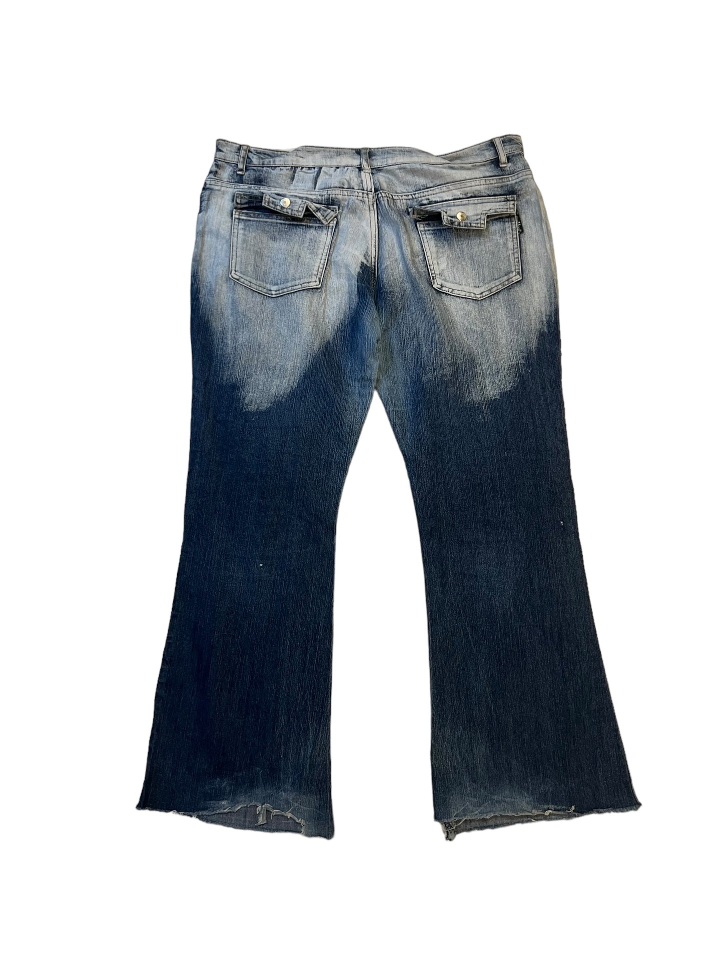 Eleven baggy washed jeans