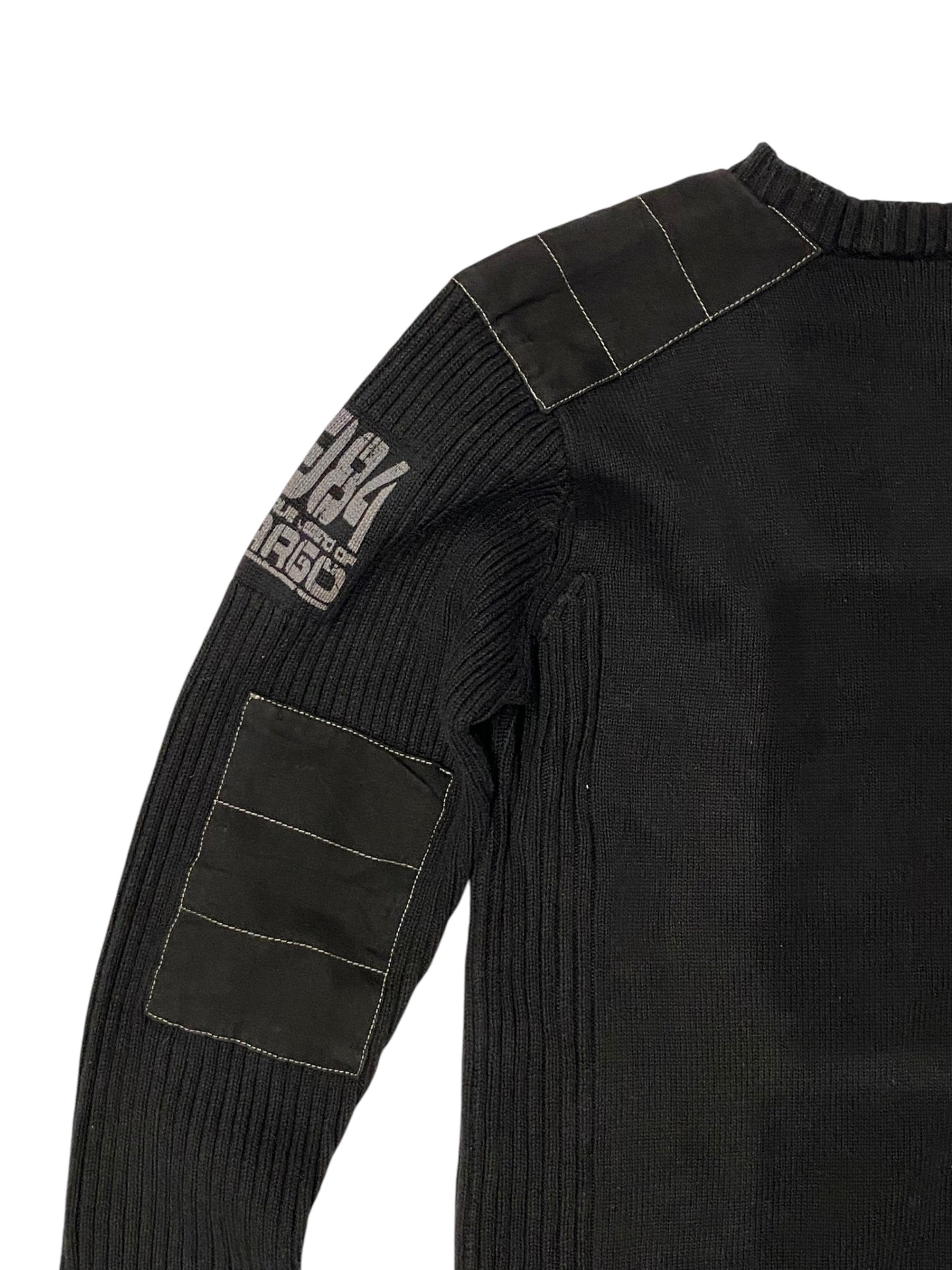 Cargo heavy weight y2k sweater