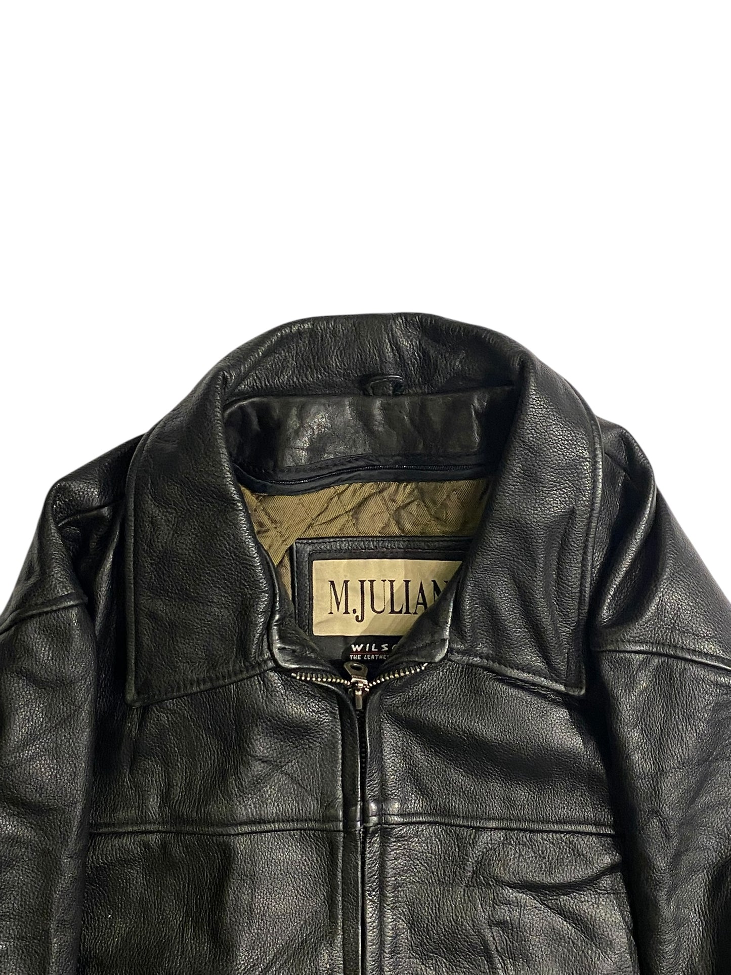 M.Julian leather coat