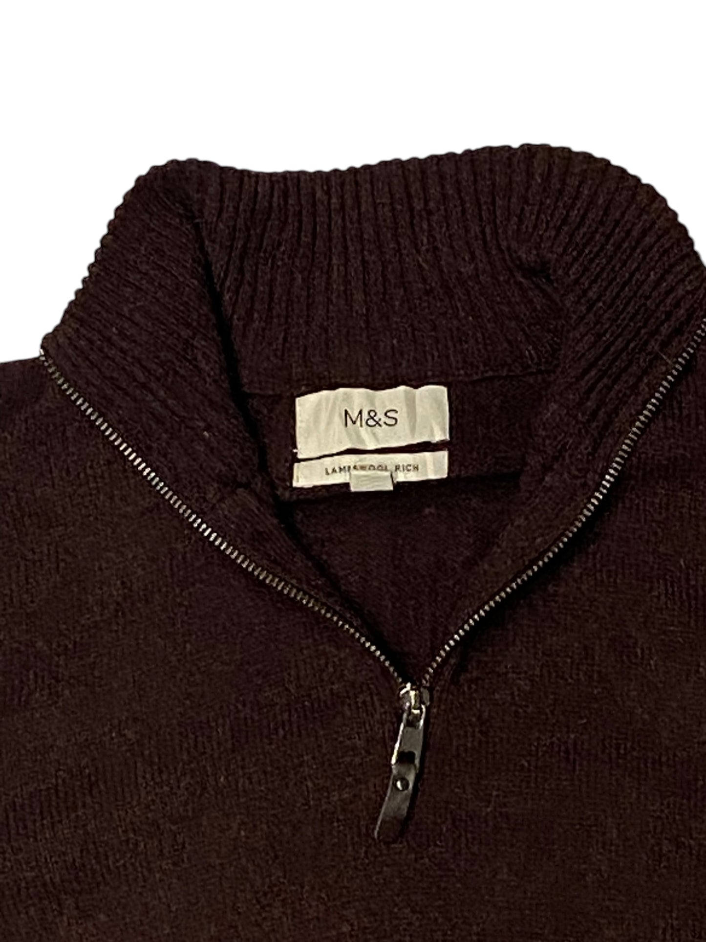 Marks & Spenser quarter zip-up