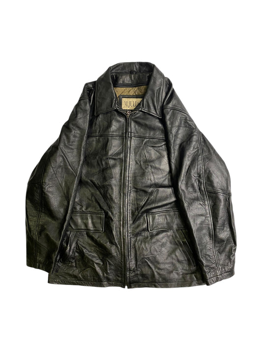 M.Julian leather coat