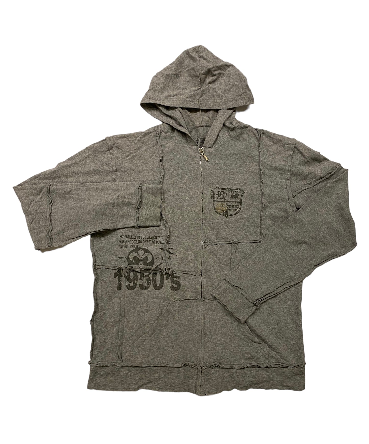 Report collection 1950’s Y2K zip up