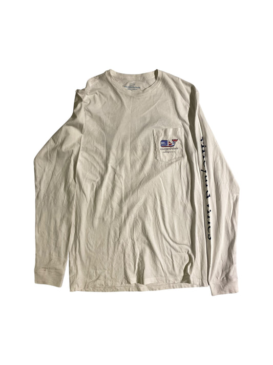 Vineyard vines Washington American flag long sleeve