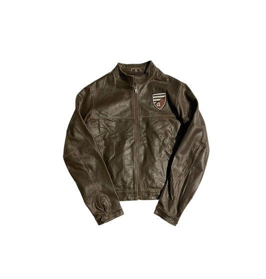 Project upgrade vintage leather jacket