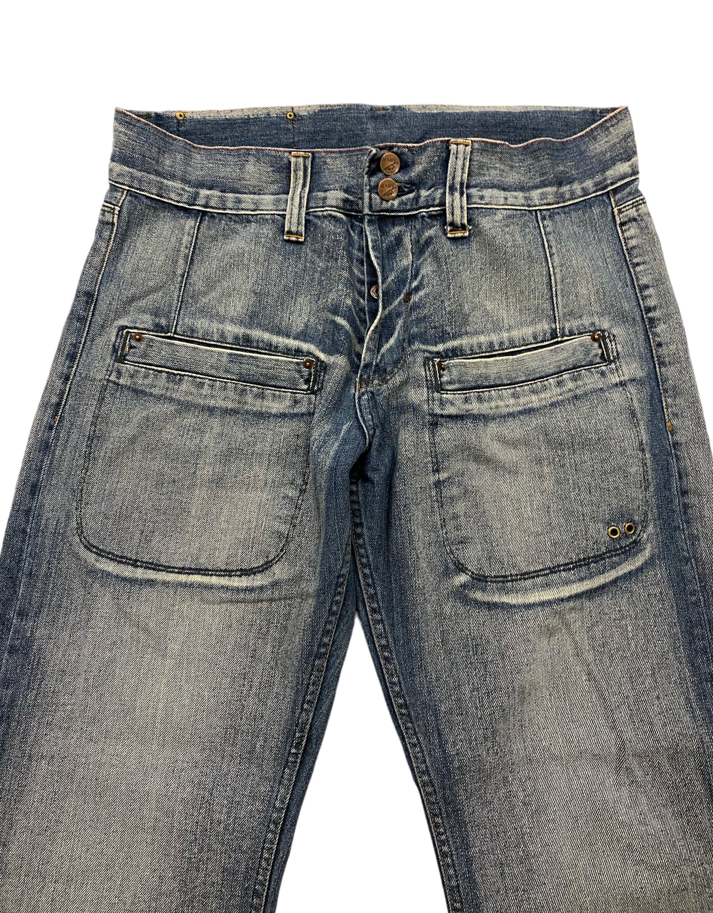 Diesel industry embroidered vintage jeans