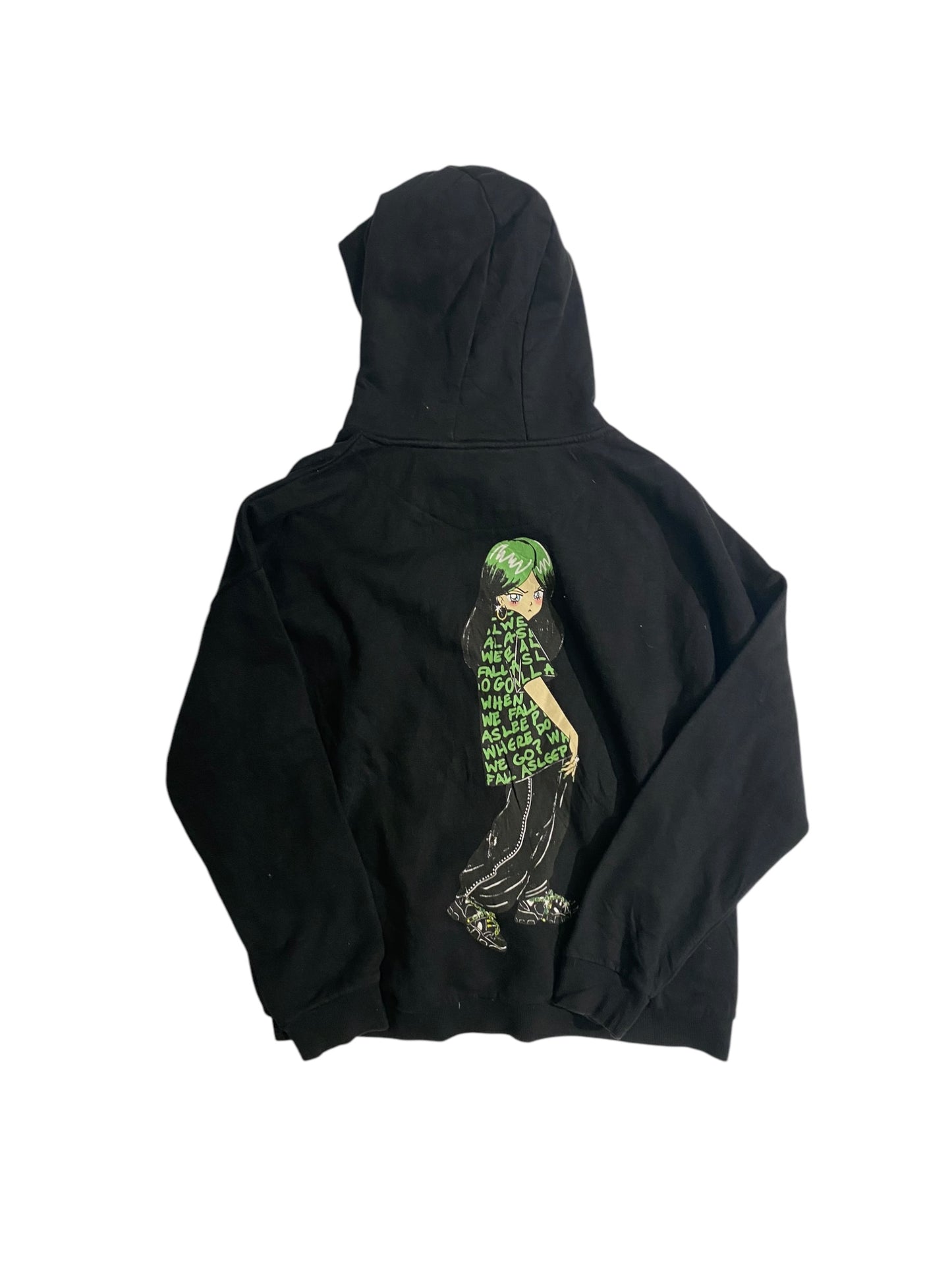 Billie Eilish merch printed hoodie